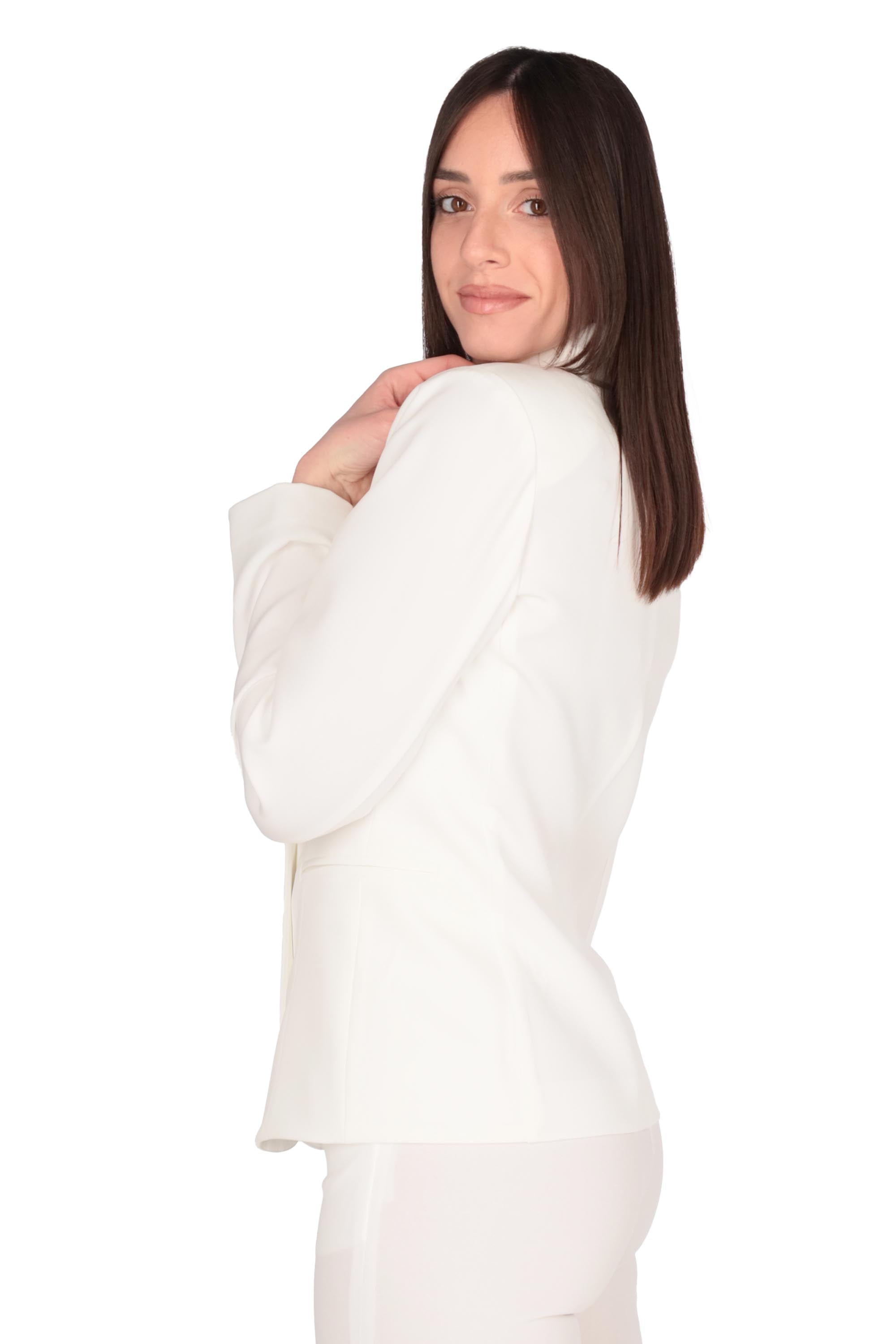 BIANCO | SPAGO DONNA - D GI253TCNRS5 Giacca