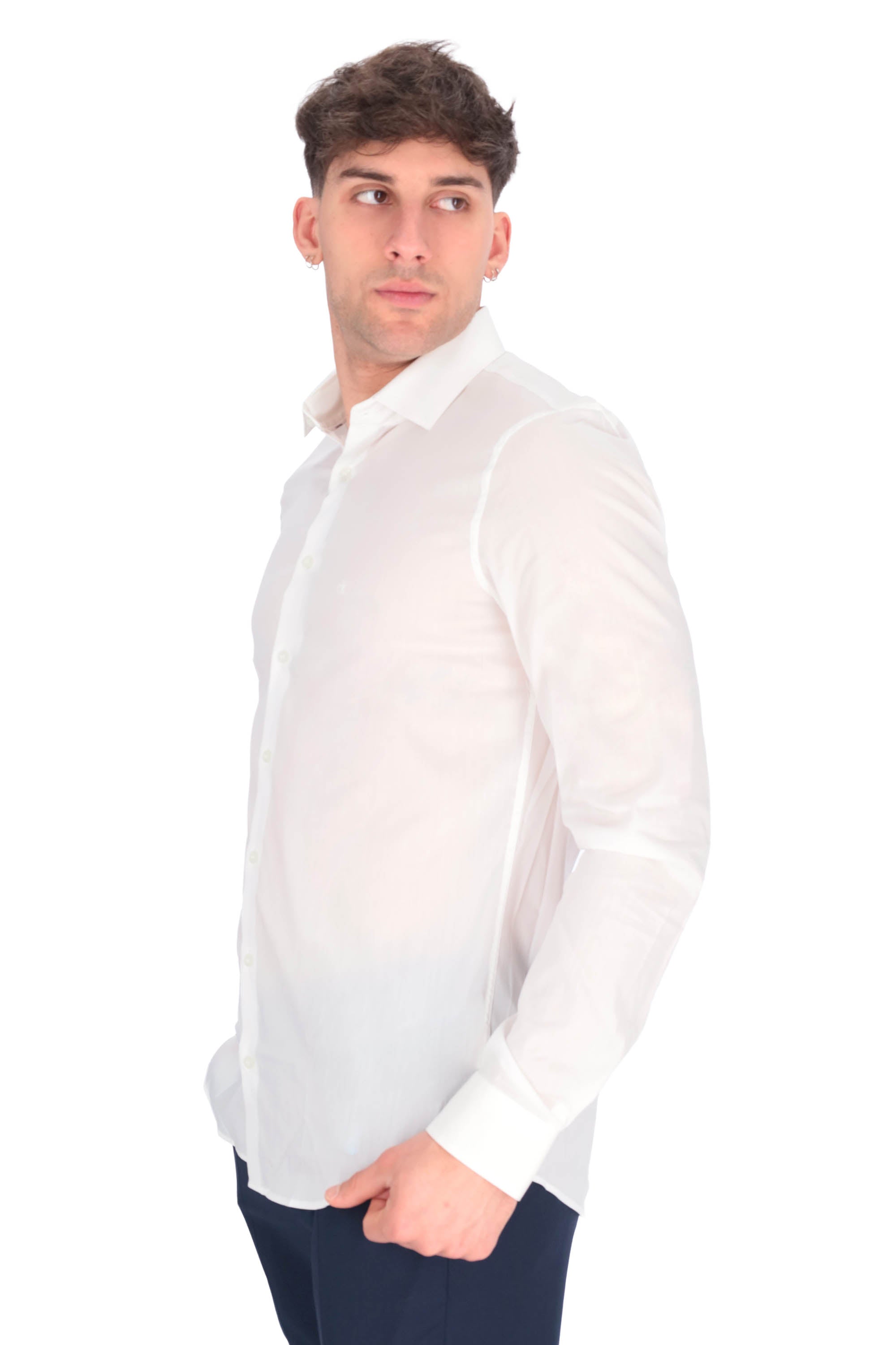 BIANCO | CALVIN KLEIN - U K114356 Camicia