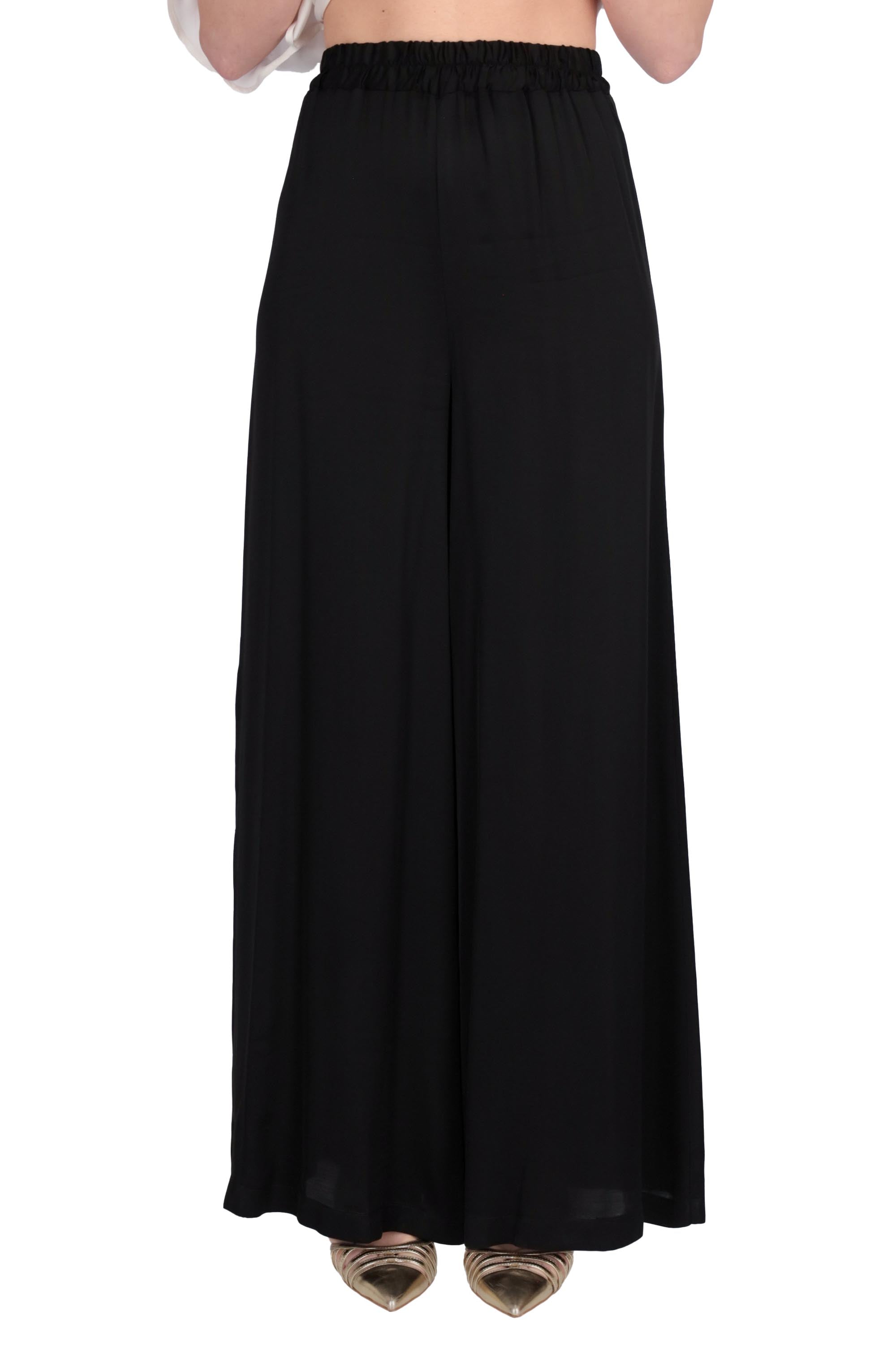 NERO | MARIUCCIA MILANO - D P3412 Pantalone