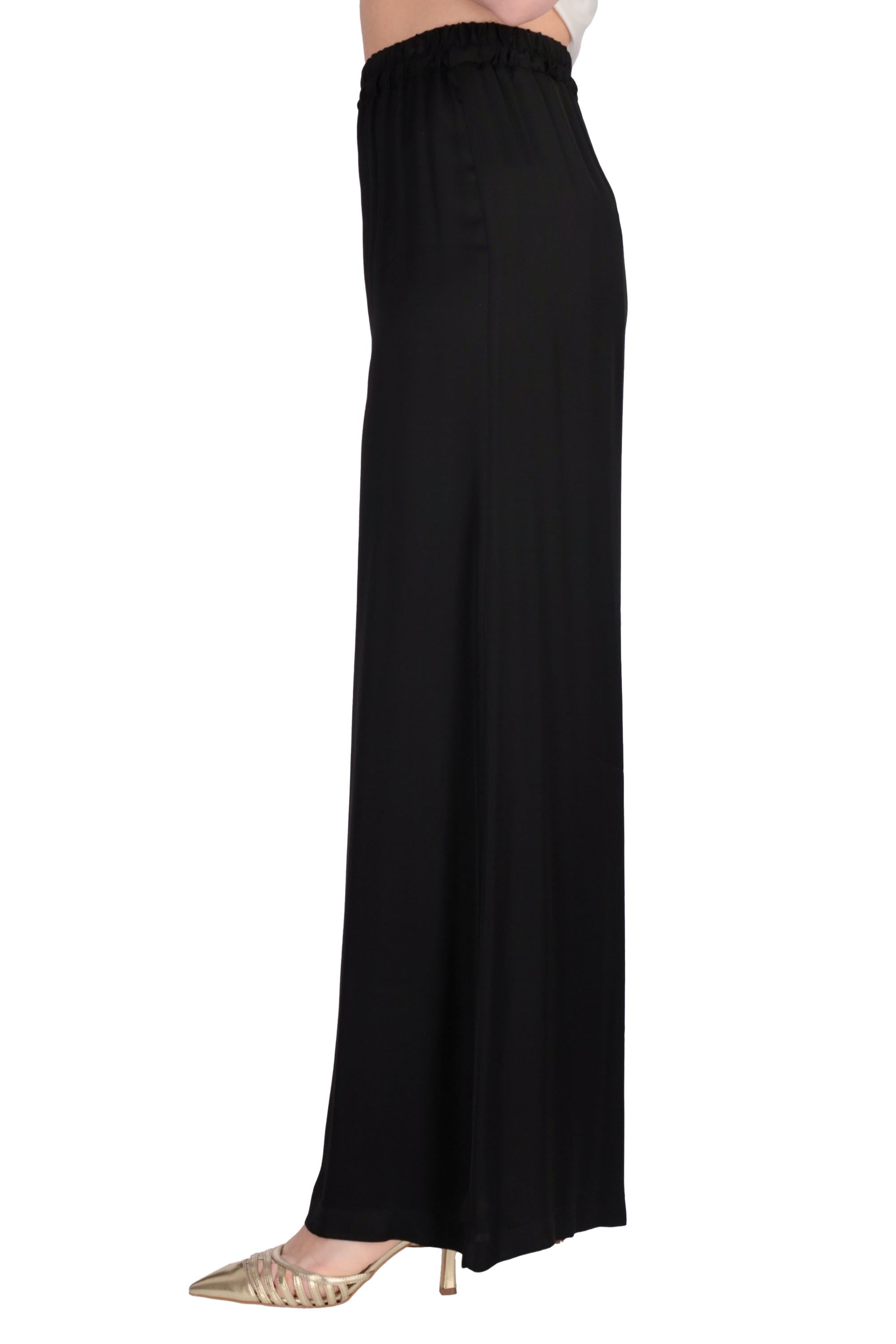 NERO | MARIUCCIA MILANO - D P3412 Pantalone