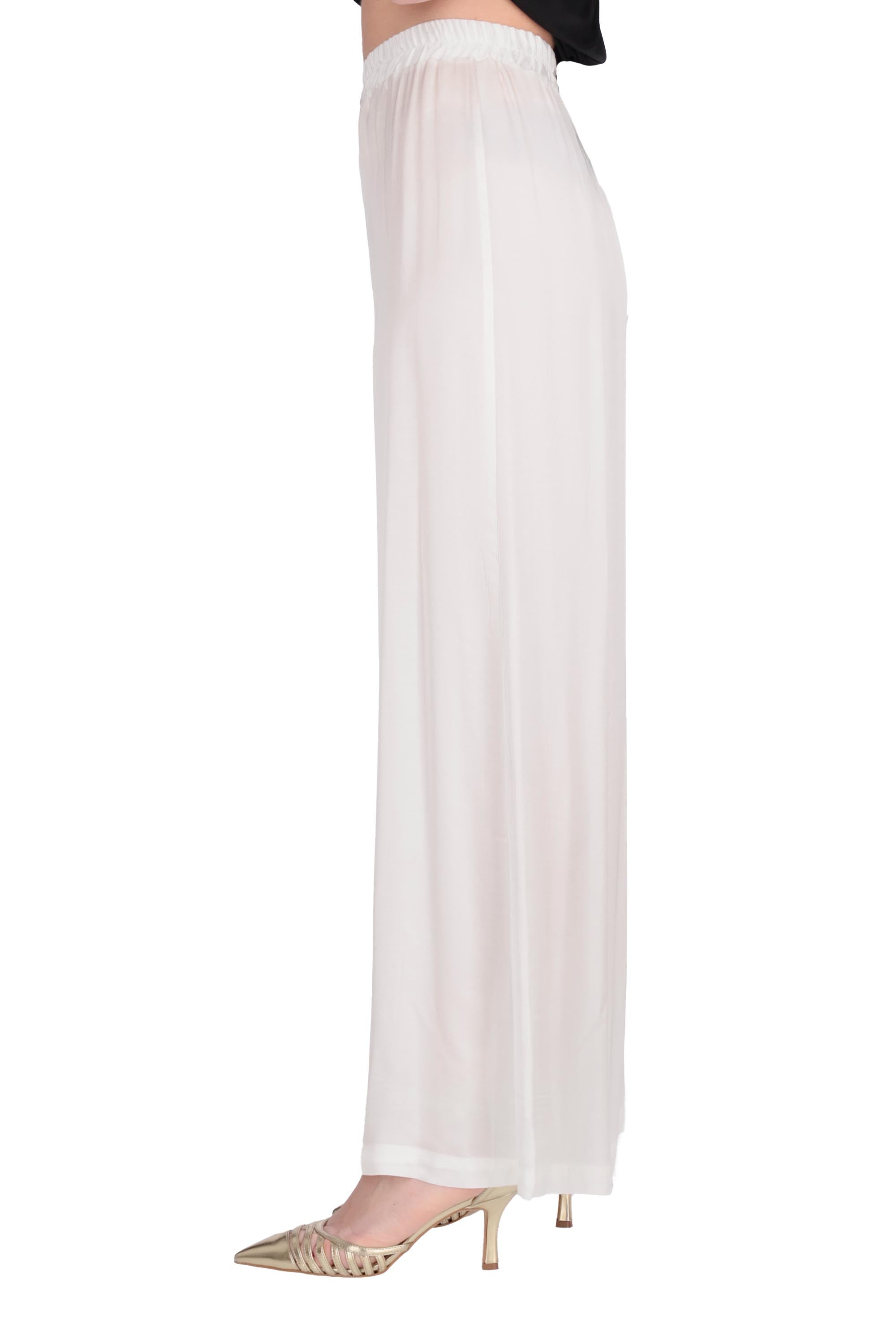 BIANCO | MARIUCCIA MILANO - D P3412 Pantalone