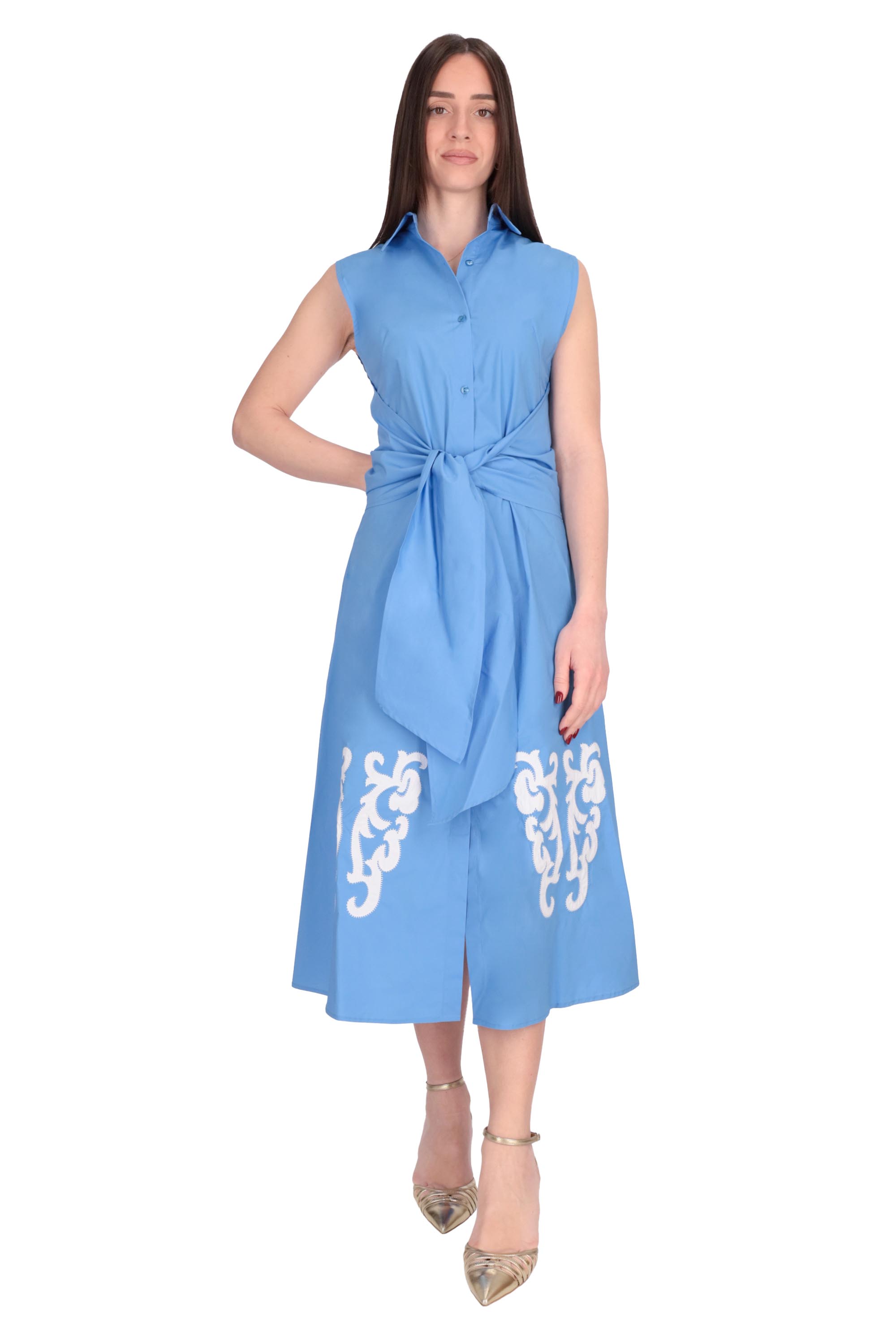AZZURRO | MARIUCCIA MILANO - D V3448 Abito