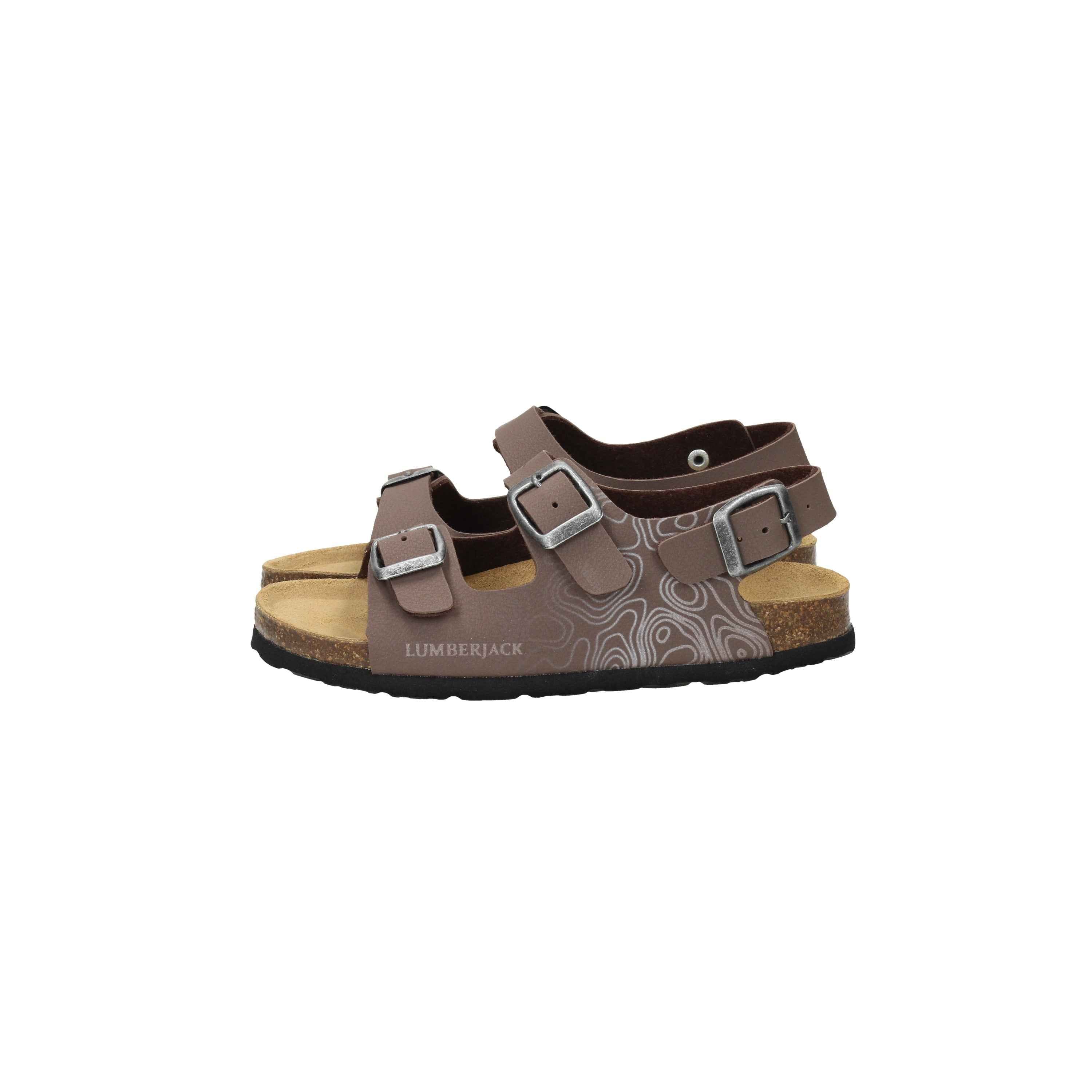 MARRONE | LUMBERJACK JUNIOR - BO SBE1606014S03 Sandalo