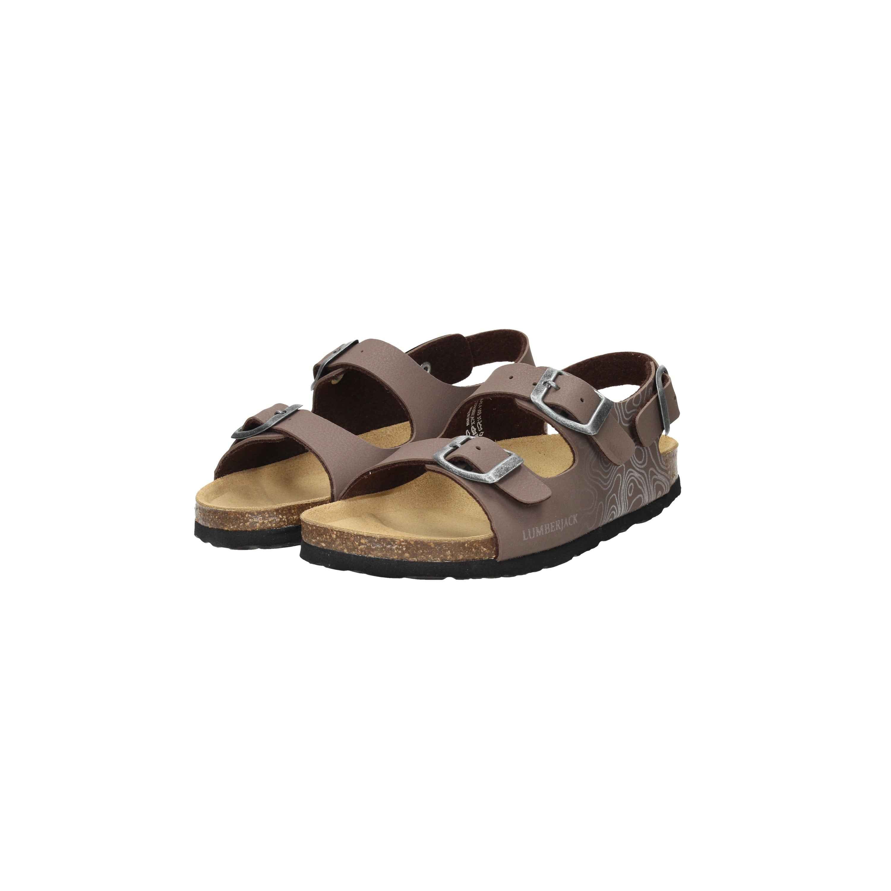 MARRONE | LUMBERJACK JUNIOR - BO SBE1606014S03 Sandalo