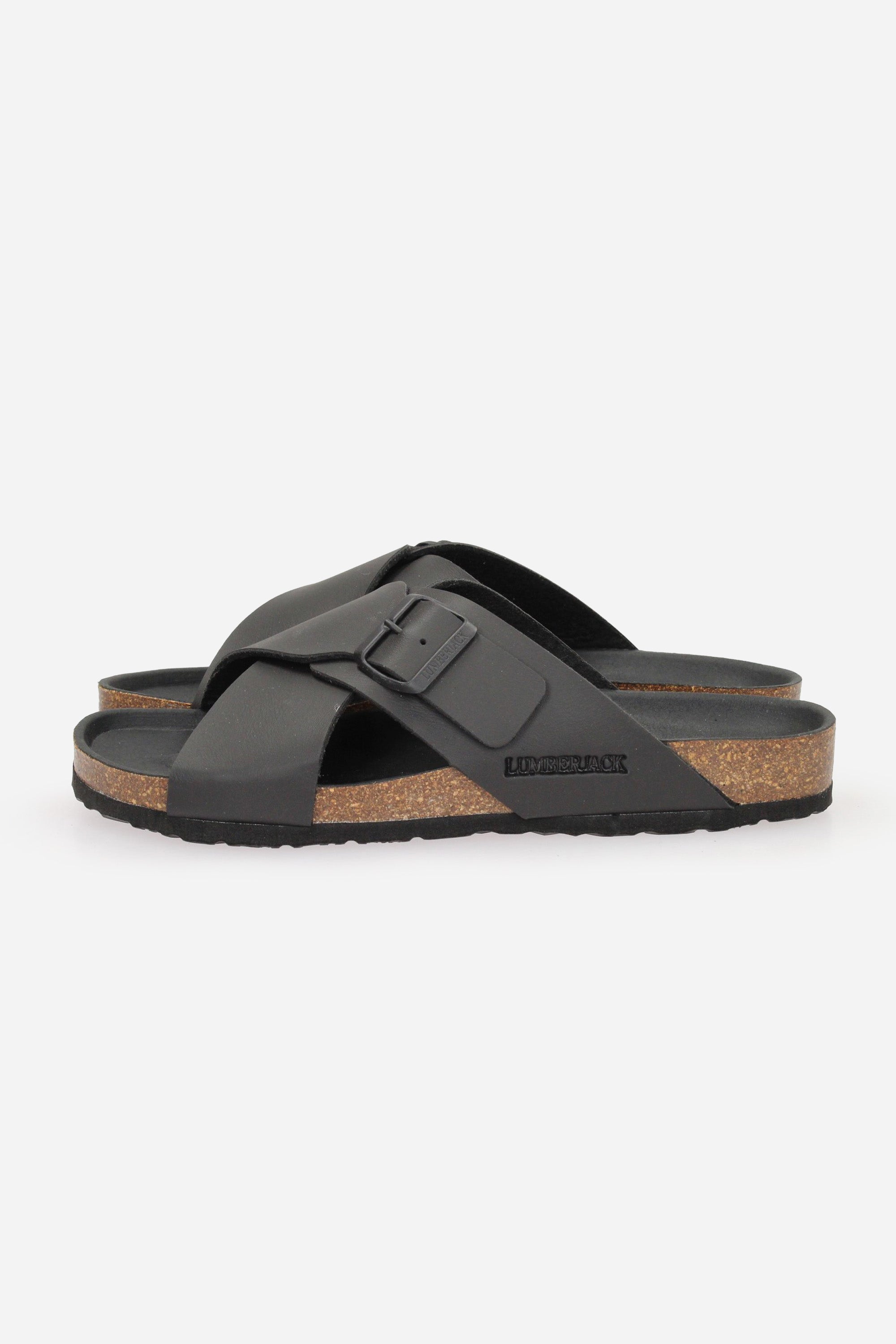 NERO | LUMBERJACK - U SMD9206006S01 Sandalo