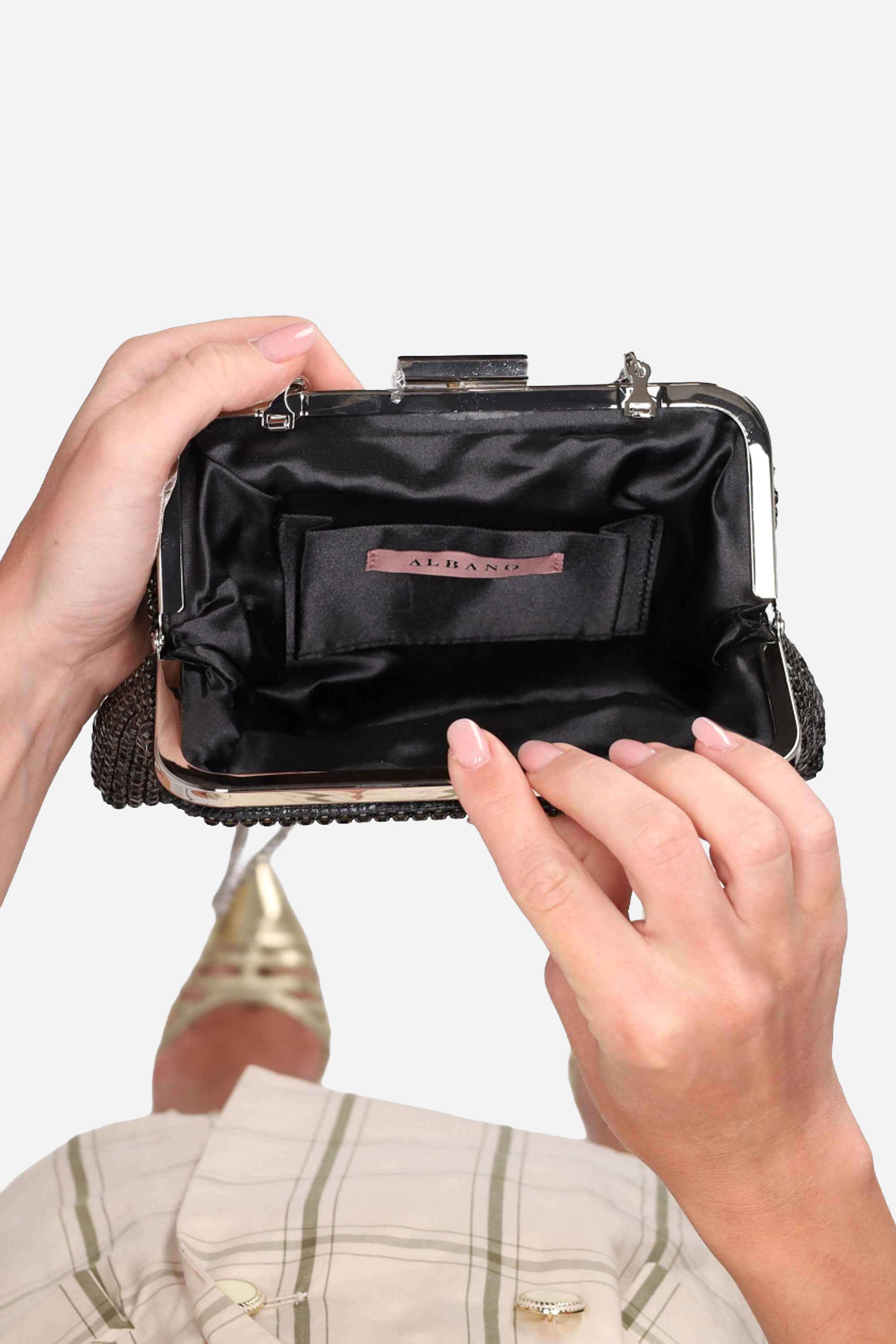 NERO | ALBANO BORSE - D A1008 Borsa