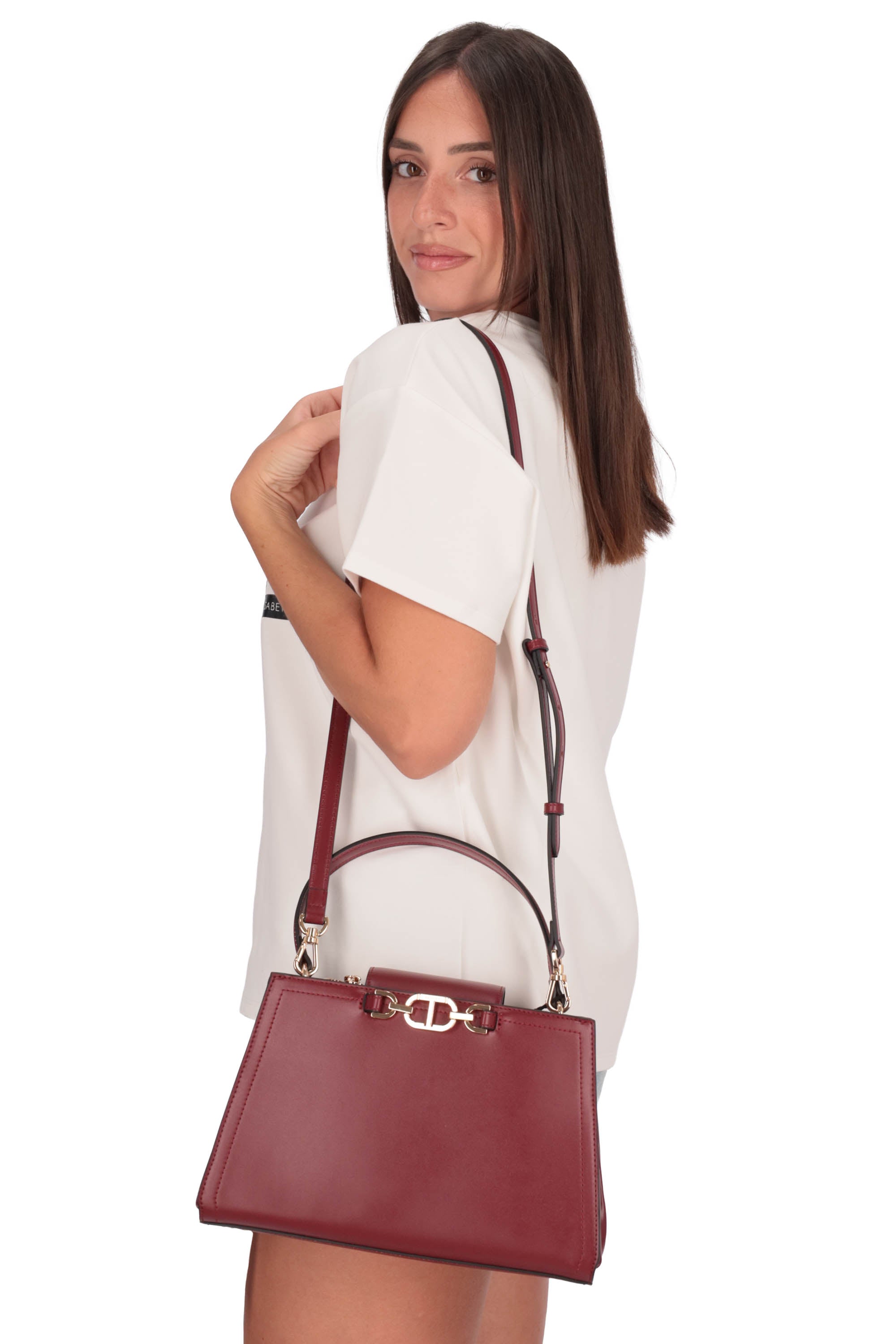 BORDEAUX | TWIN SET - D 252TB7303 Borsa