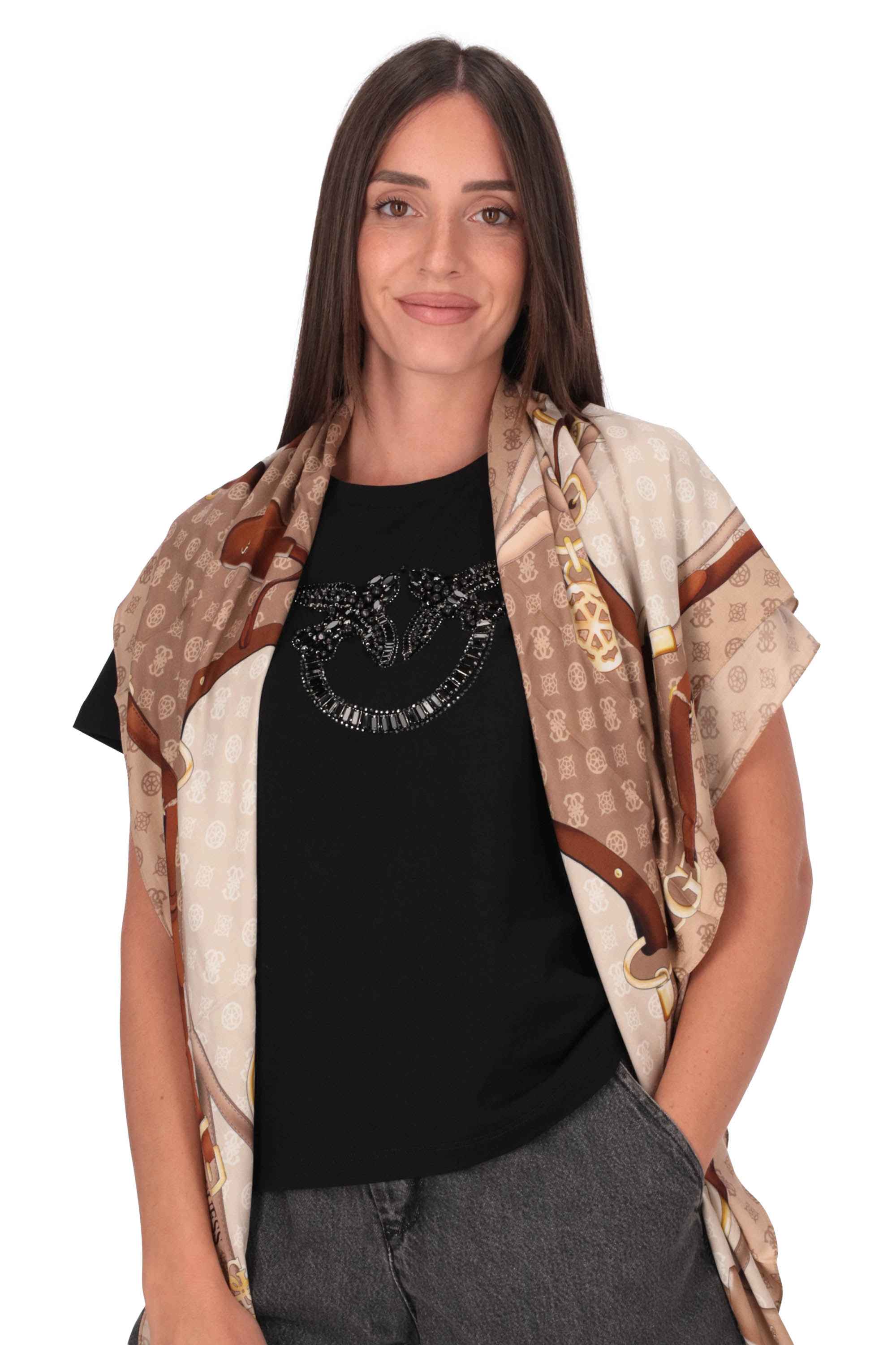 BEIGE | GUESS - D AW5373POL03 Foulard