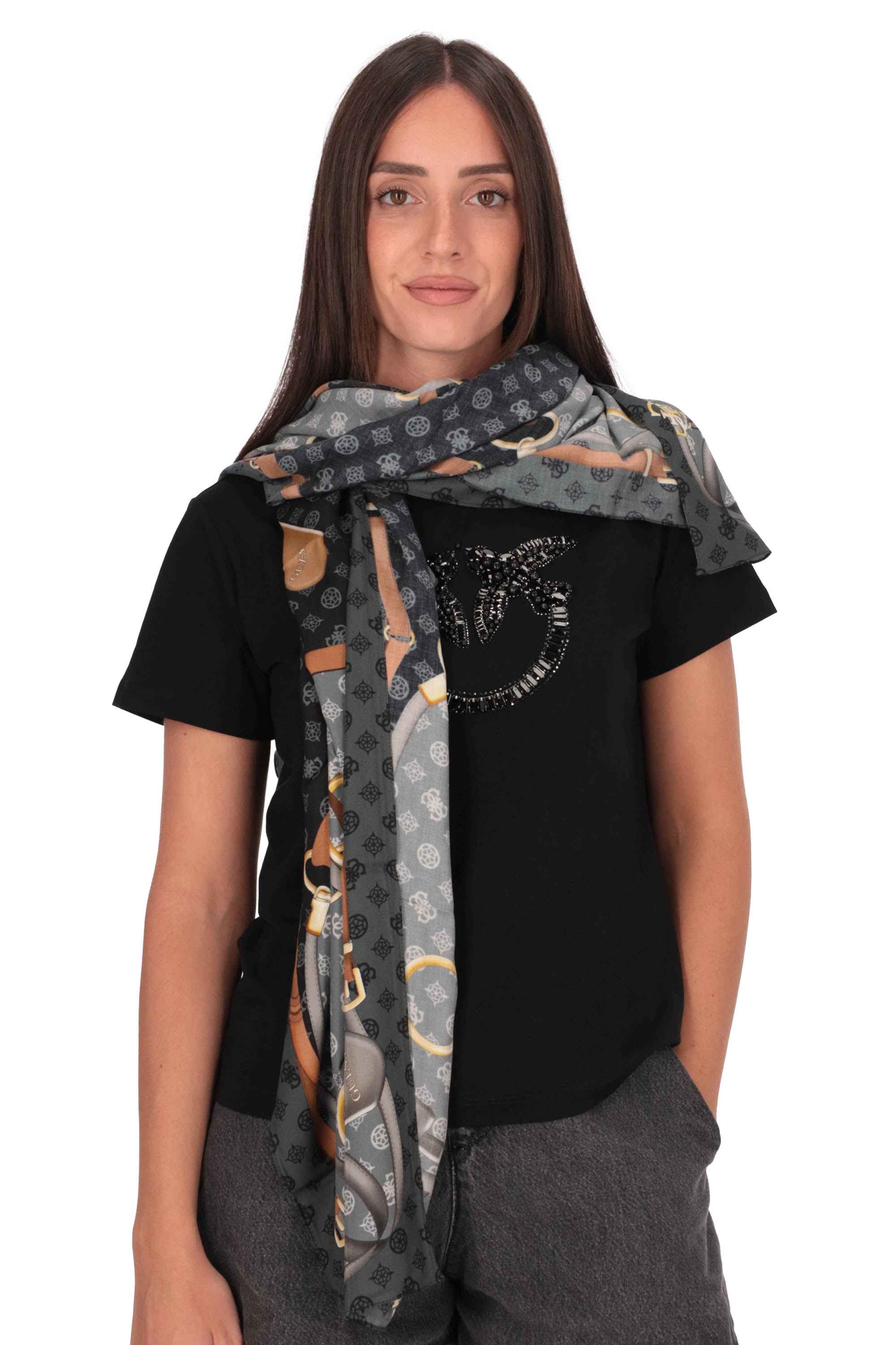 ANTRACITE | GUESS - D AW5373POL03 Foulard