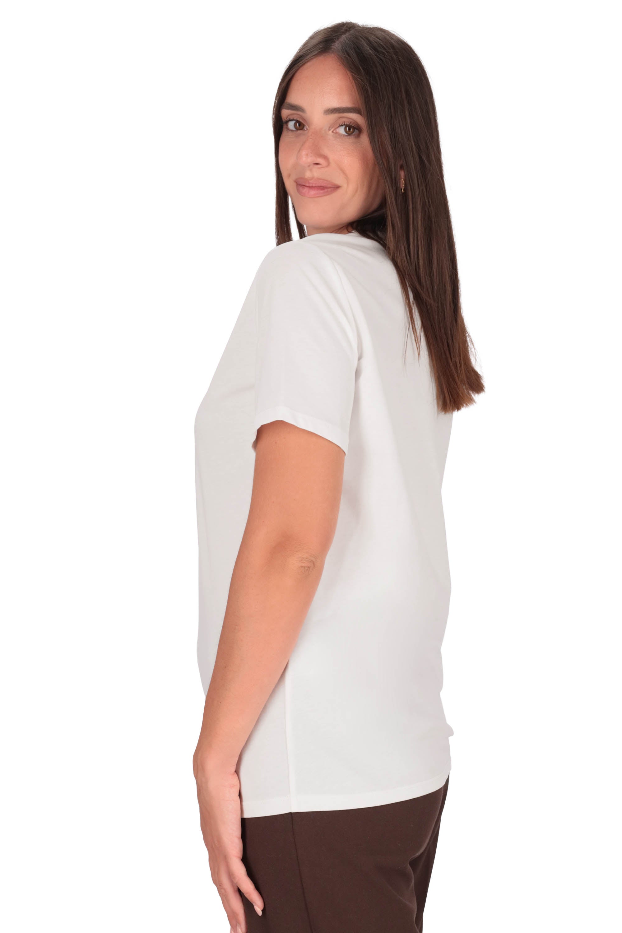 BIANCO | ELISABETTA FRANCHI - D MA02856E2 T-shirt