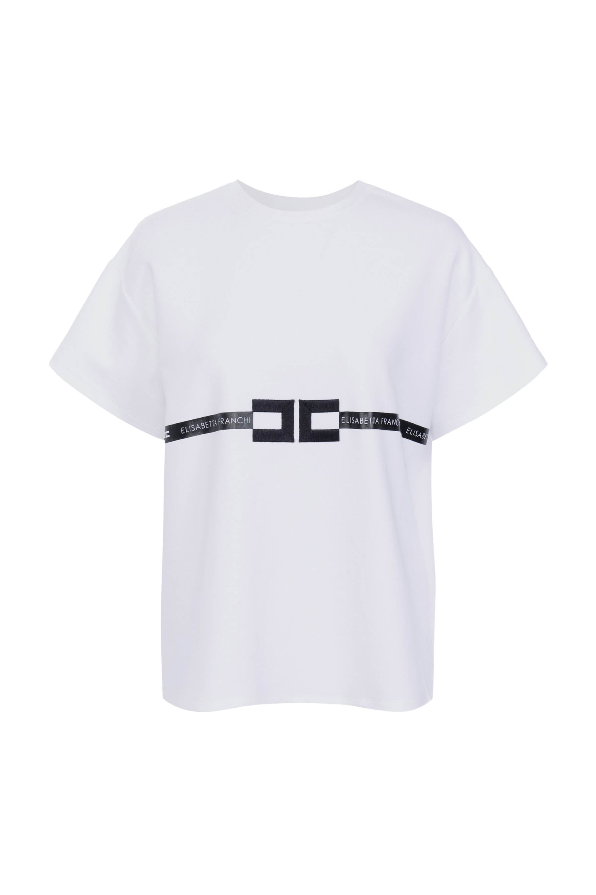 BIANCO | ELISABETTA FRANCHI - D MA02256E2 T-shirt