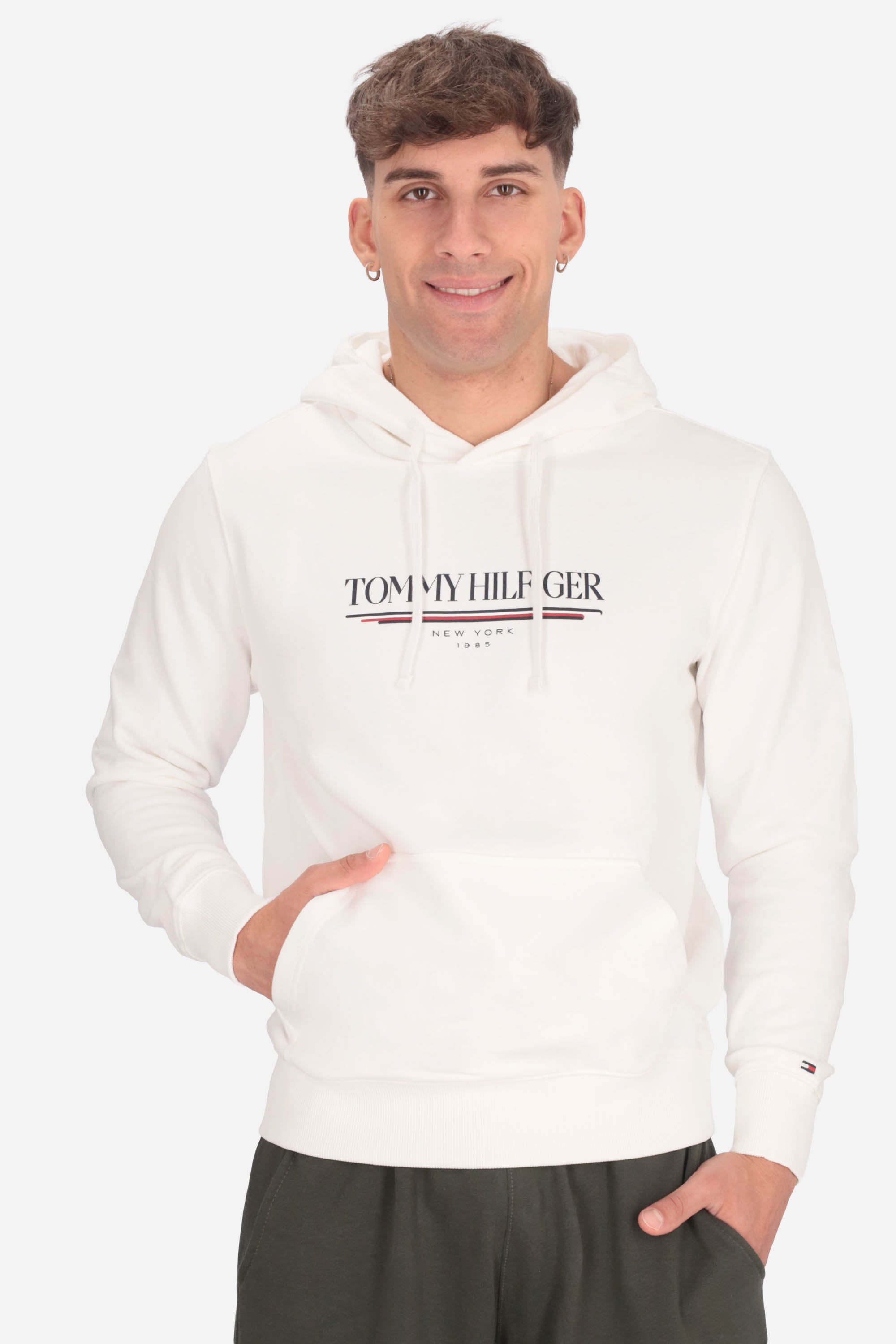 BIANCO | TOMMY HILFIGER - U 0MW40534 Felpa
