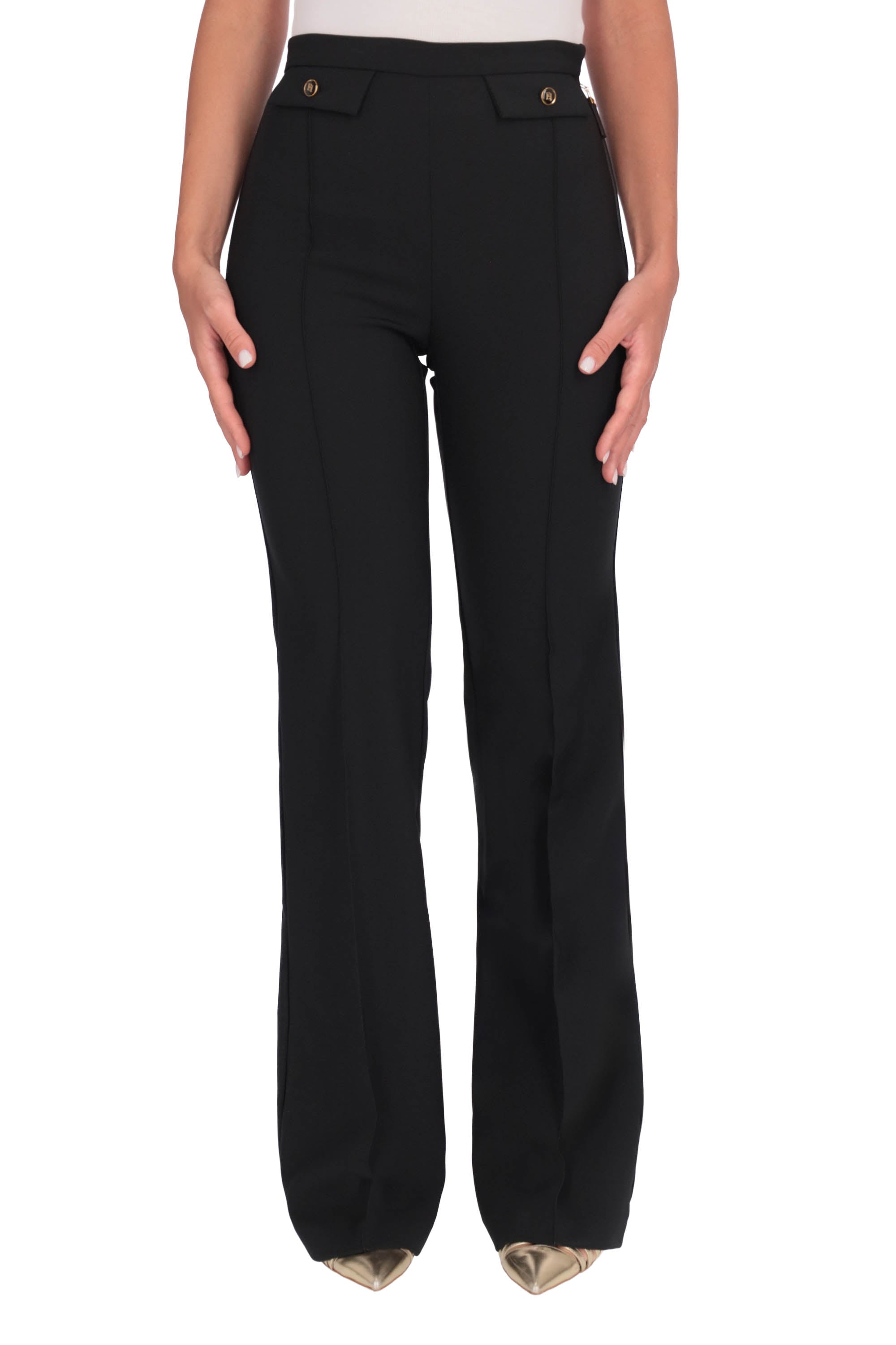 NERO | ELISABETTA FRANCHI - D PA12156E2 Pantalone