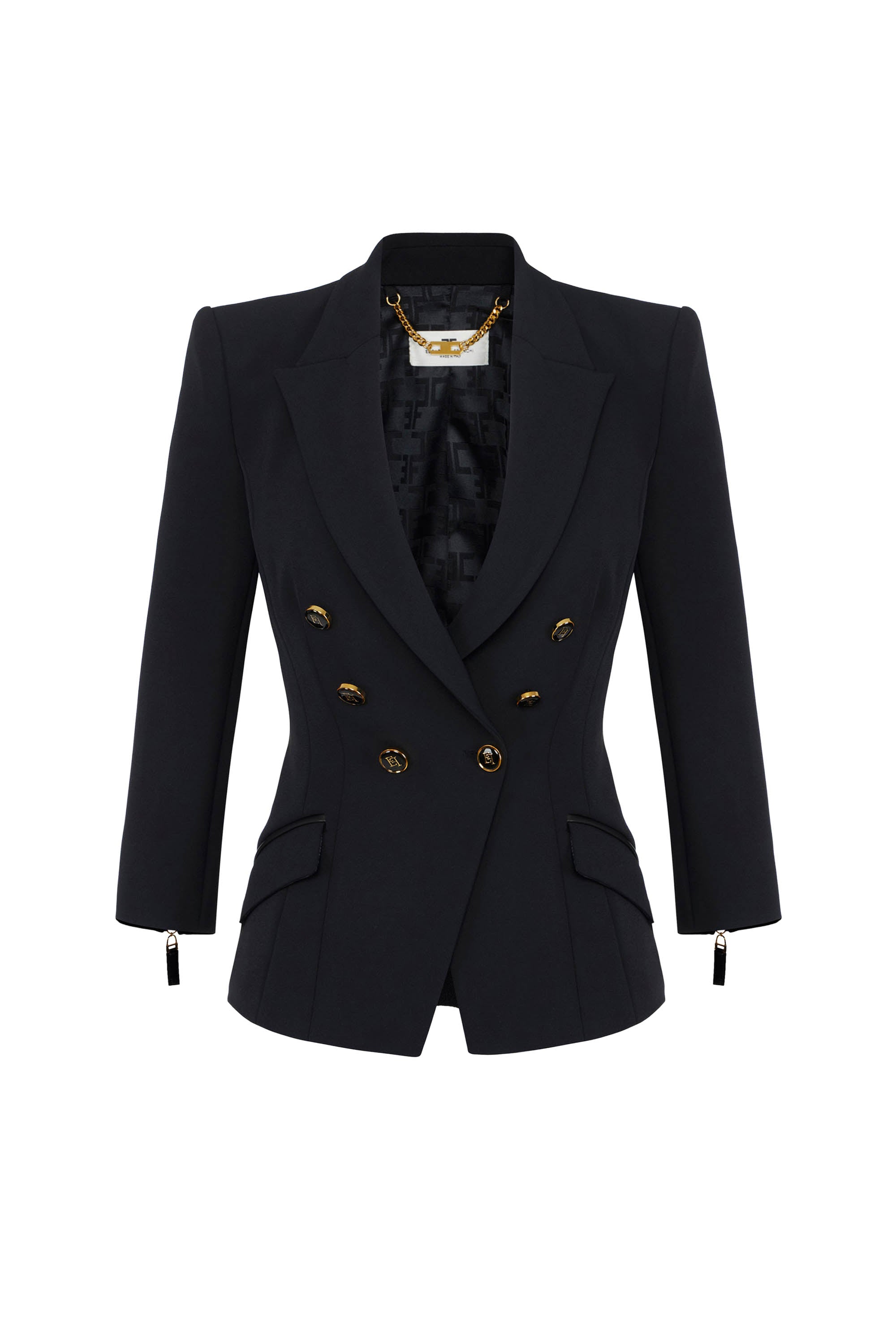 NERO | ELISABETTA FRANCHI - D GI17456E2 Giacca