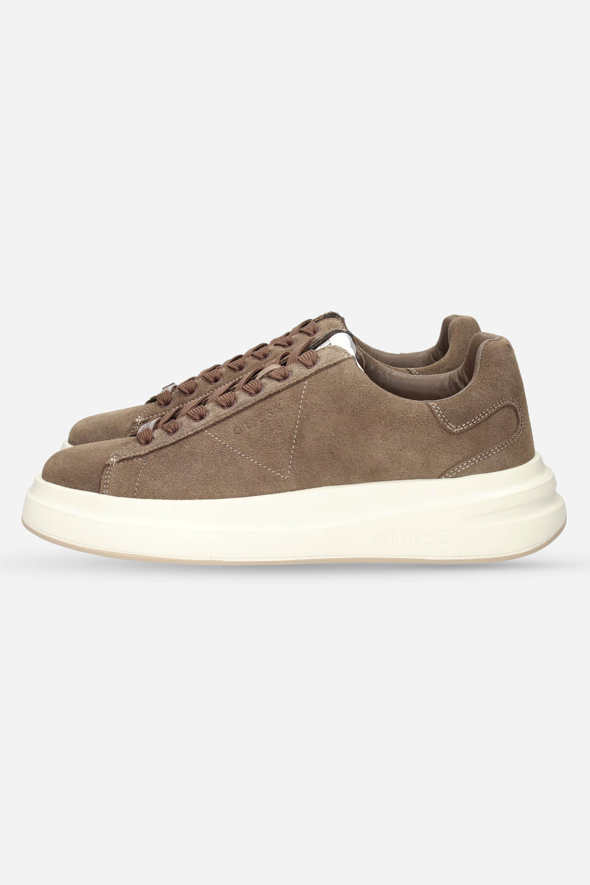 MARRONE | GUESS - U FMFLBASUE12 Sneakers