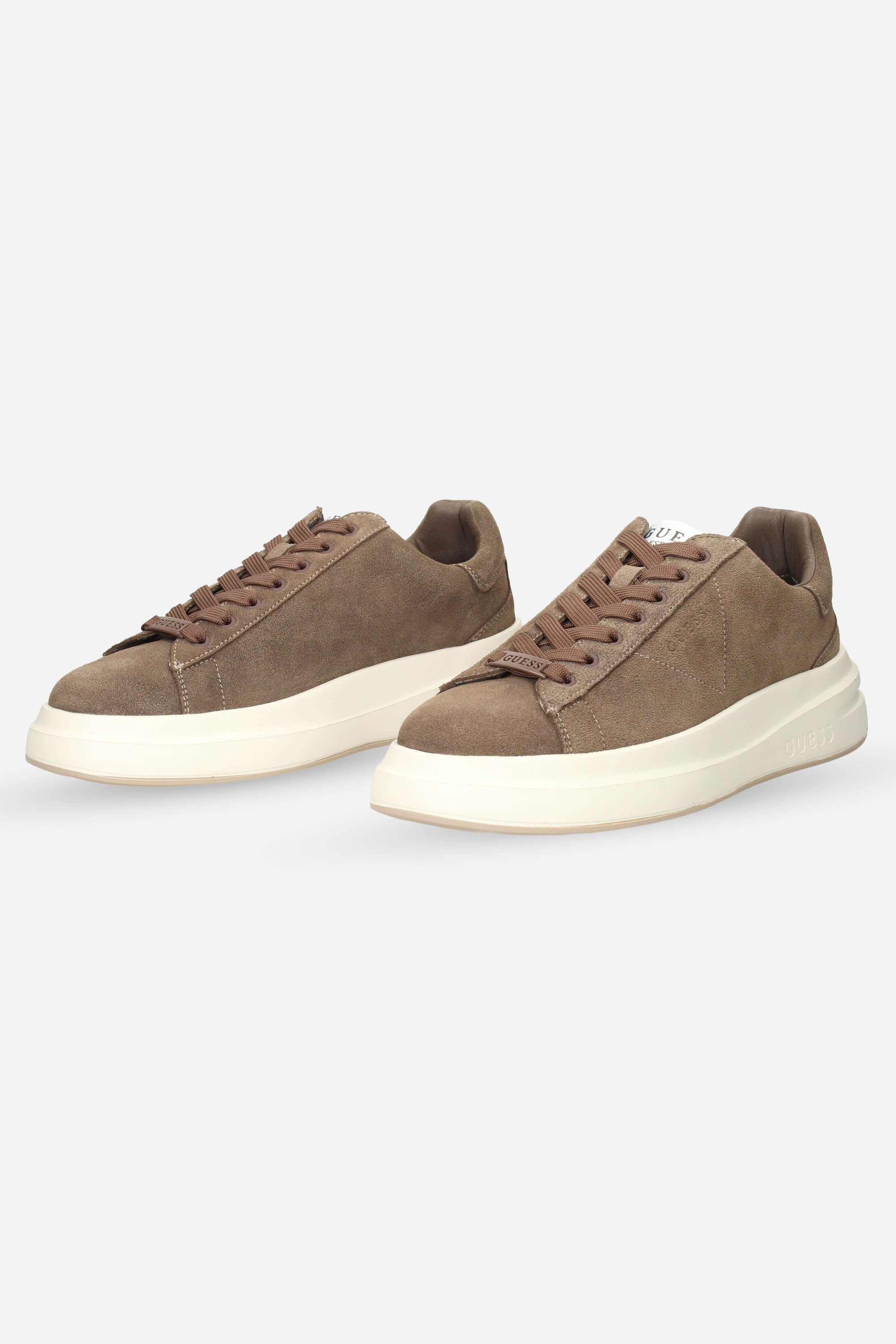MARRONE | GUESS - U FMFLBASUE12 Sneakers