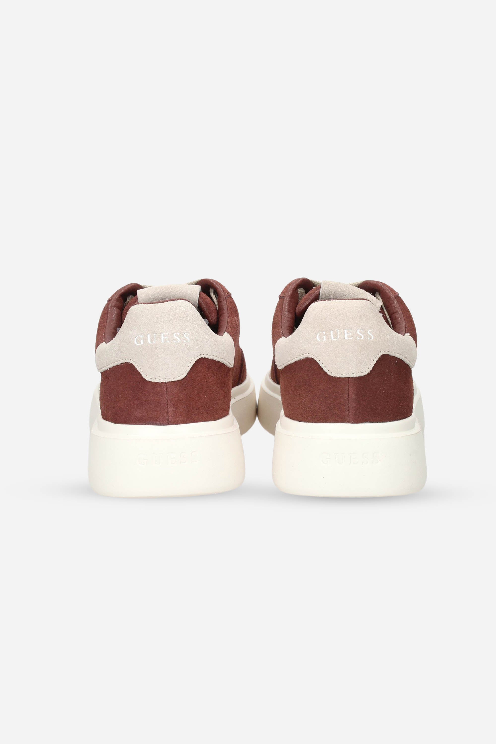 MARRONE | GUESS - U FMFPLASUE12 Sneakers