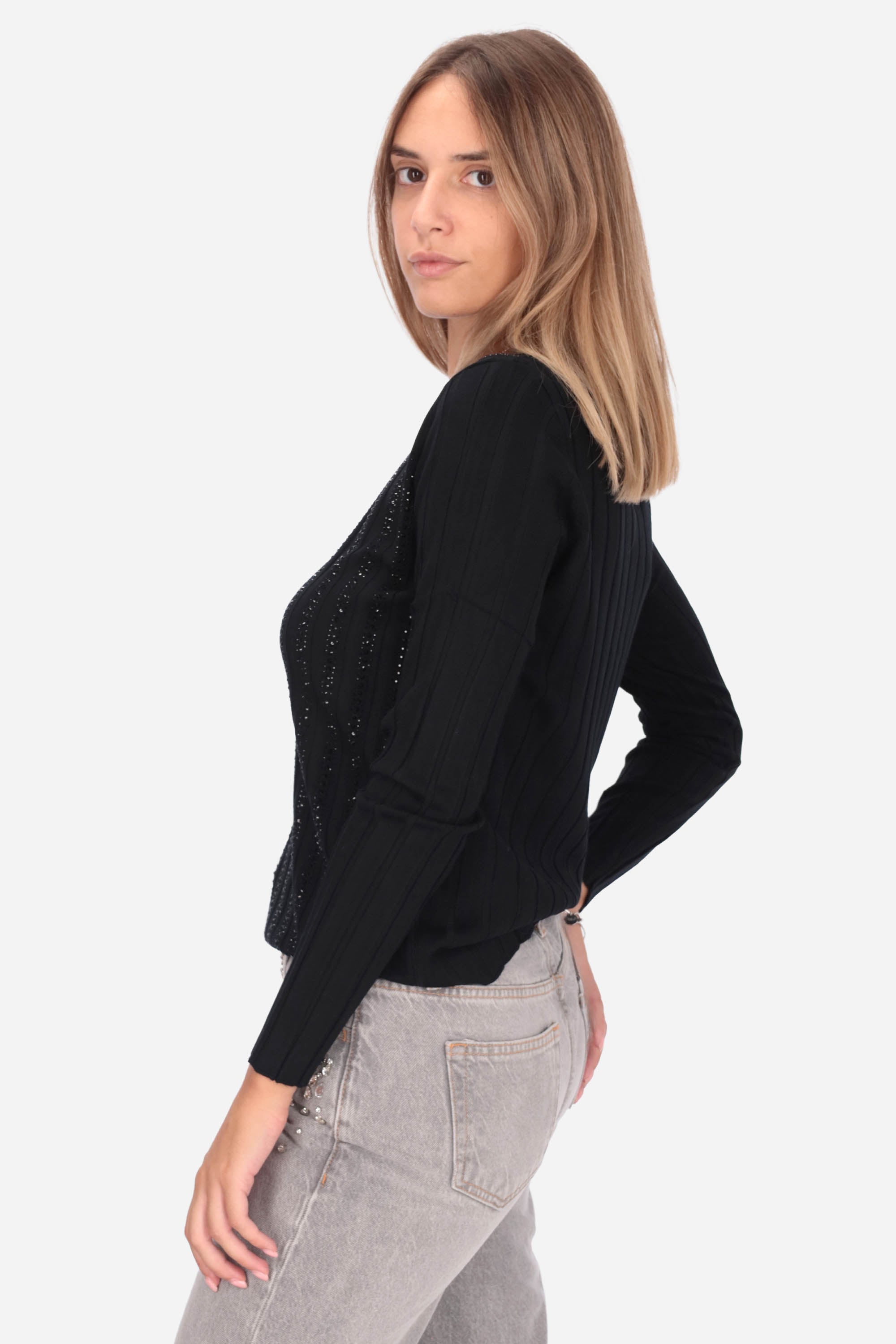 NERO | LIU JO - D CF5269MS49I Maglia