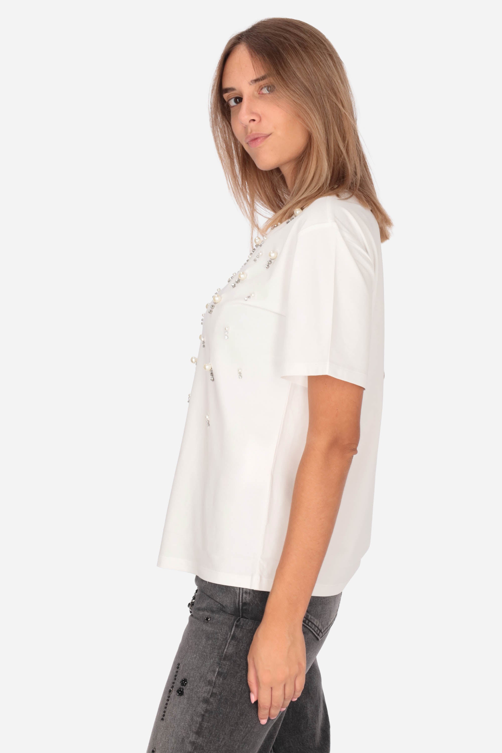 BIANCO | LIU JO - D CF5072JS088 T-shirt