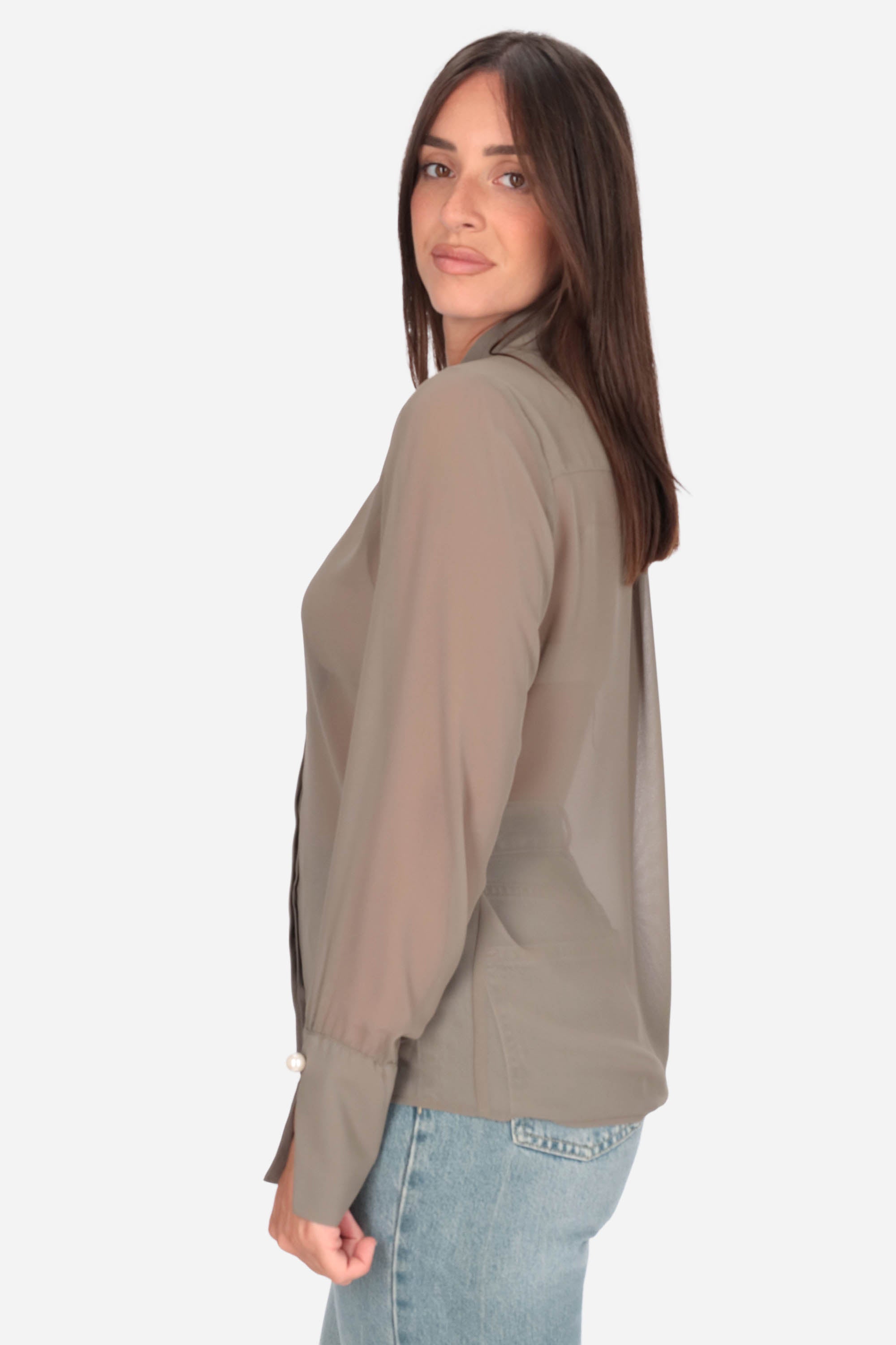 GRIGIO | LIU JO - D CF5302TS869 Camicia
