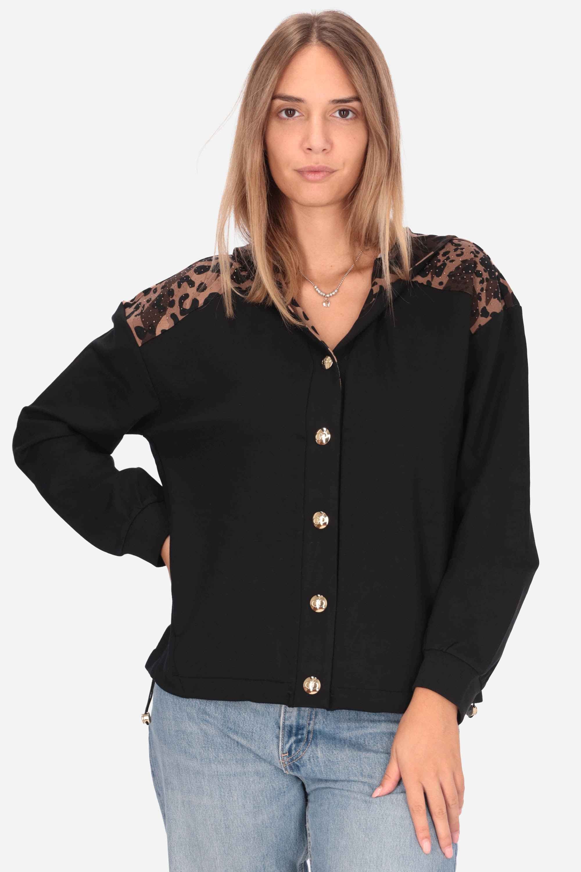 LIU JO - D TF5125JS182 Felpa