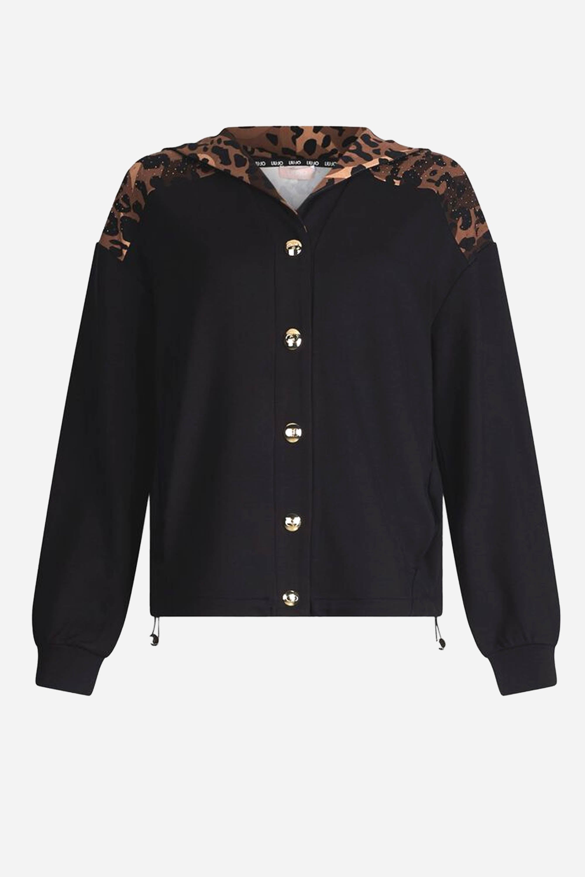 NERO | LIU JO - D TF5125JS182 Felpa