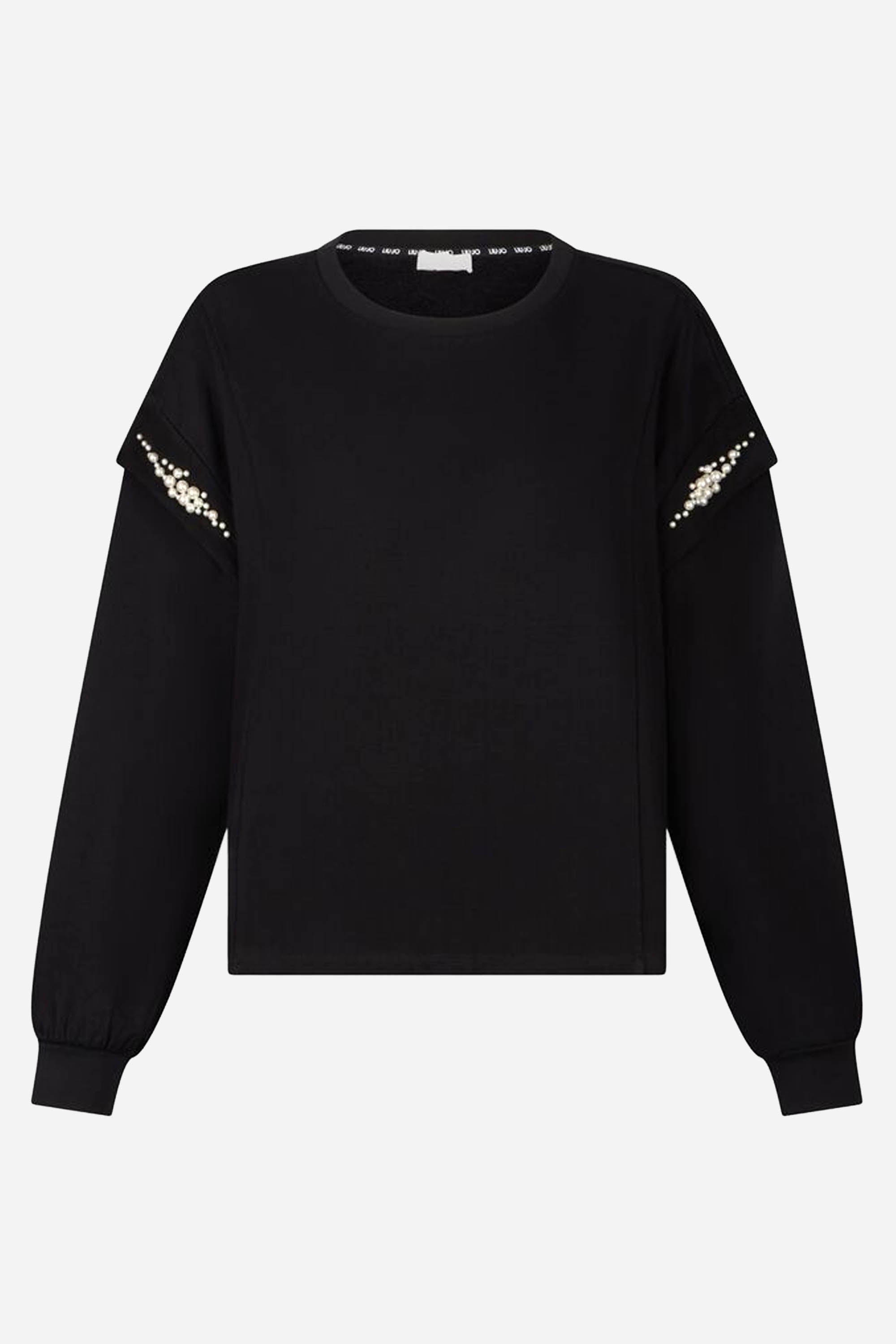 NERO | LIU JO - D TF5153FS576 Felpa