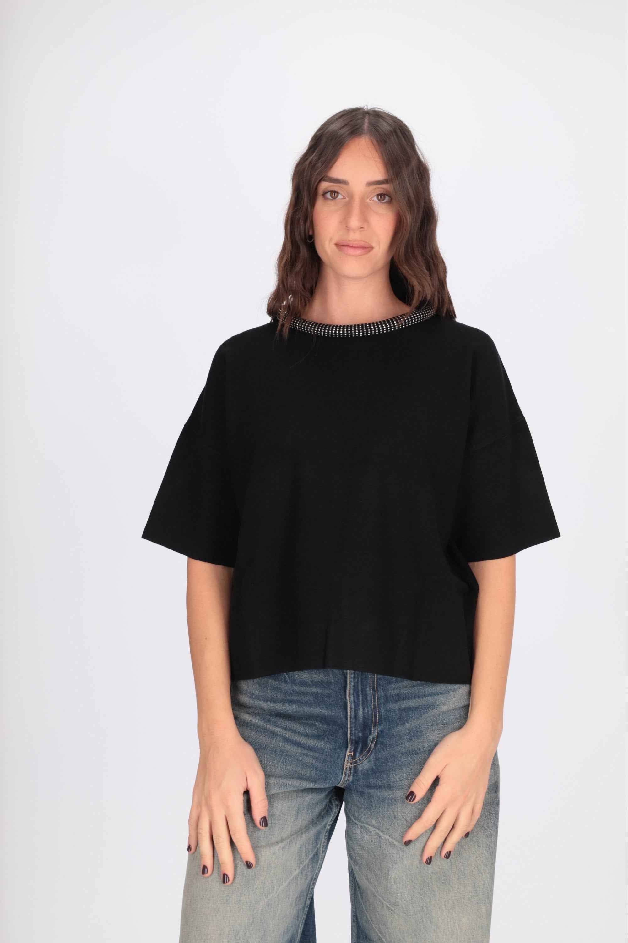 LIU JO - D MF5181MS99E Maglia