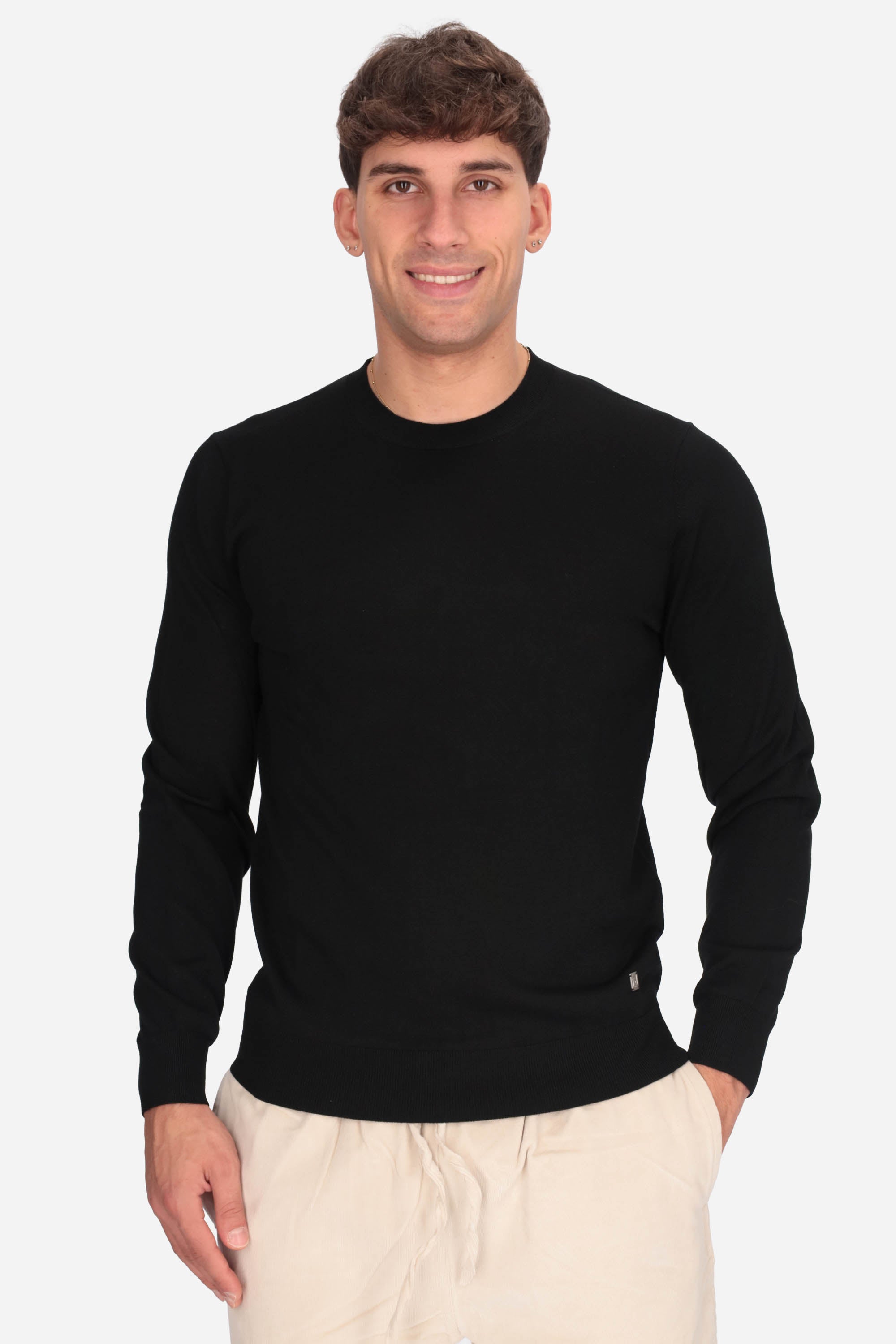 NERO | LIU JO UOMO - U QXX068MA27P Maglia