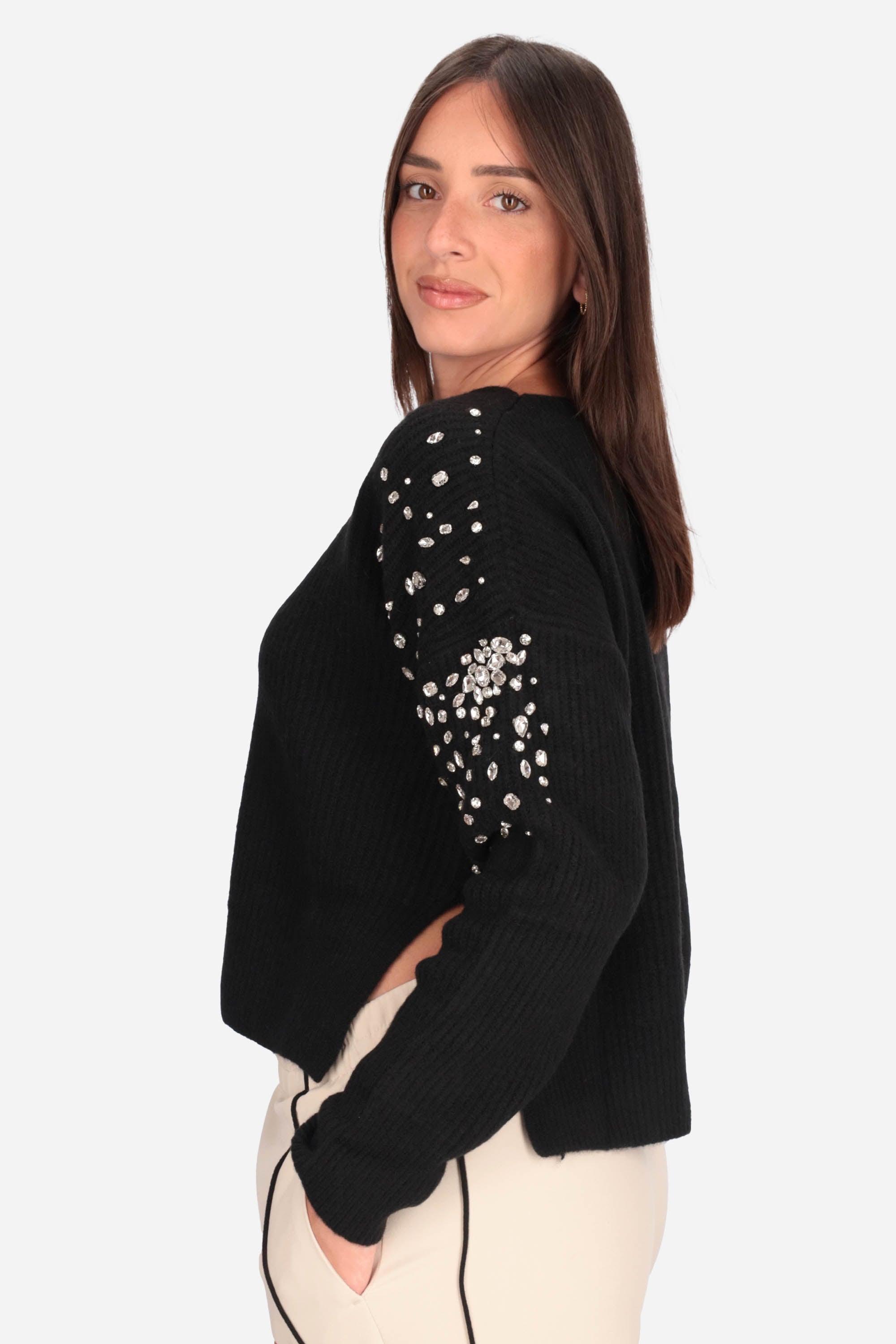 NERO | LIU JO - D CF5150MA74Q Maglia