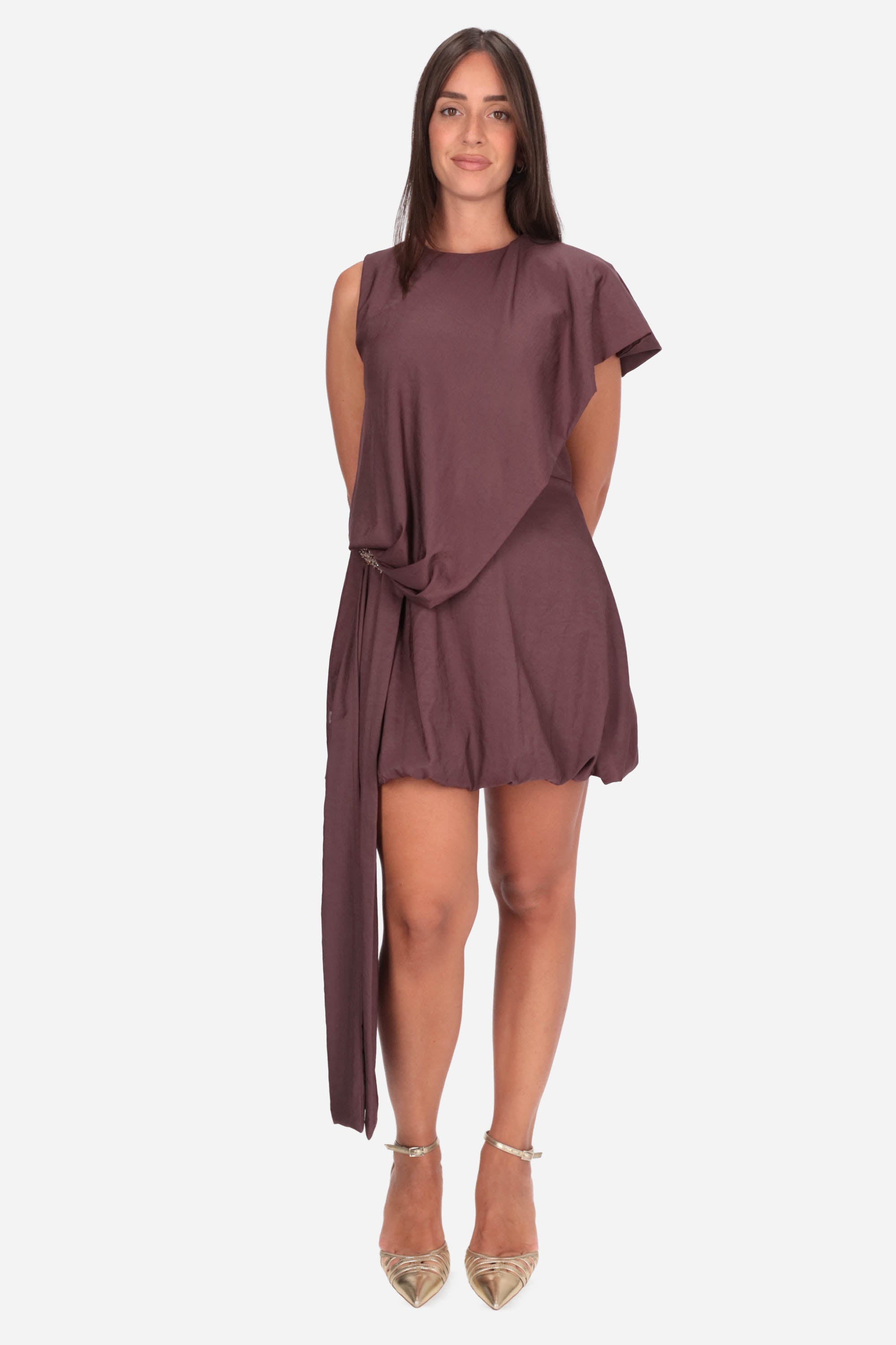 BORDEAUX | JIJIL - D AB384 Abito