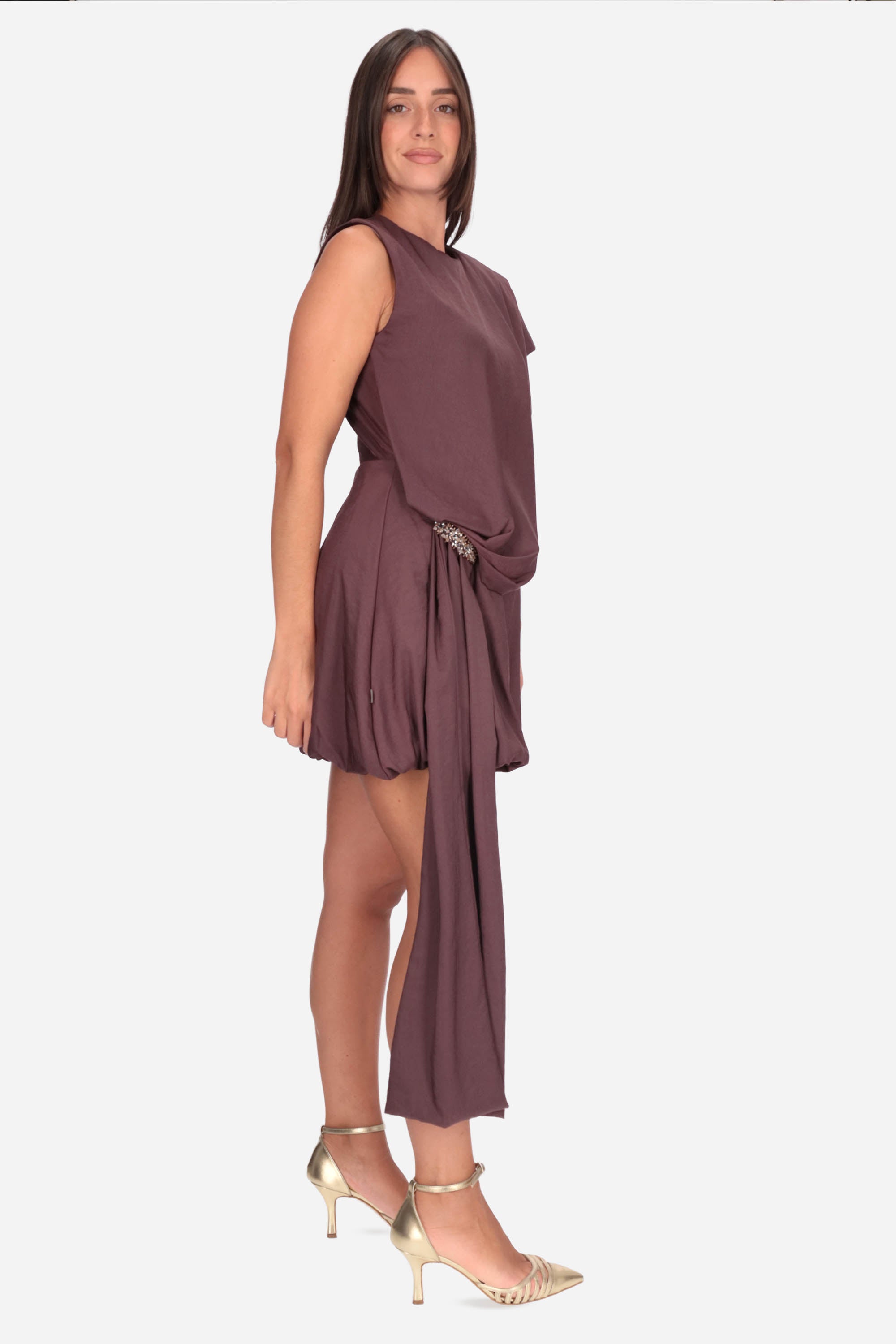 BORDEAUX | JIJIL - D AB384 Abito