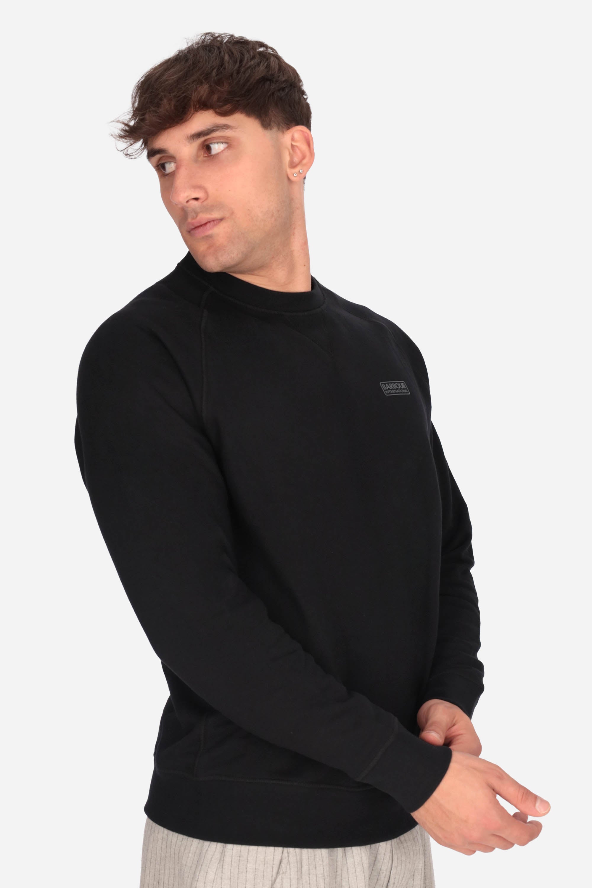 NERO | BARBOUR INTERNATIONAL - U MOL0088 Felpa