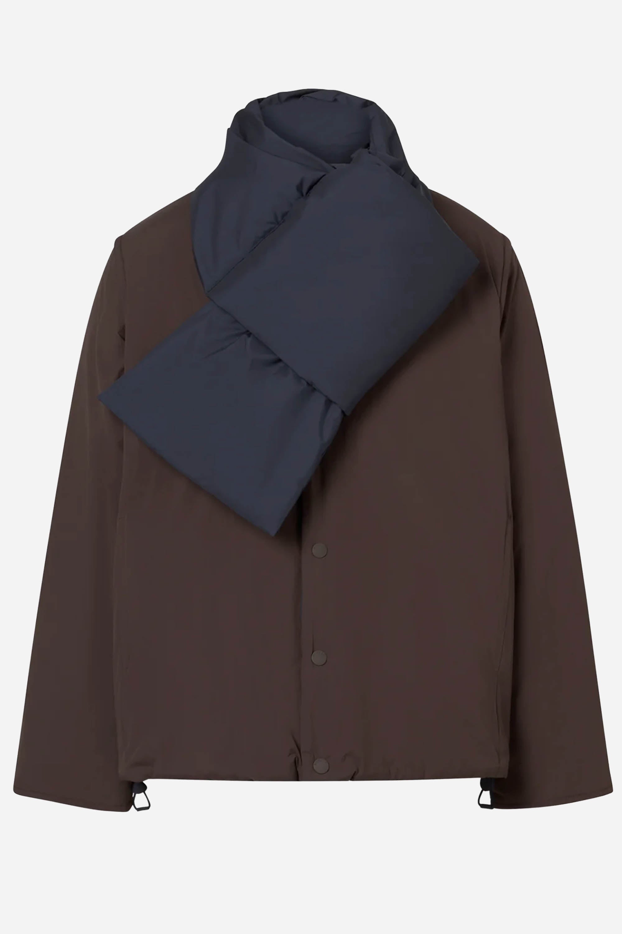 MARRONE | ECOALF - D GERES0406 Piumino