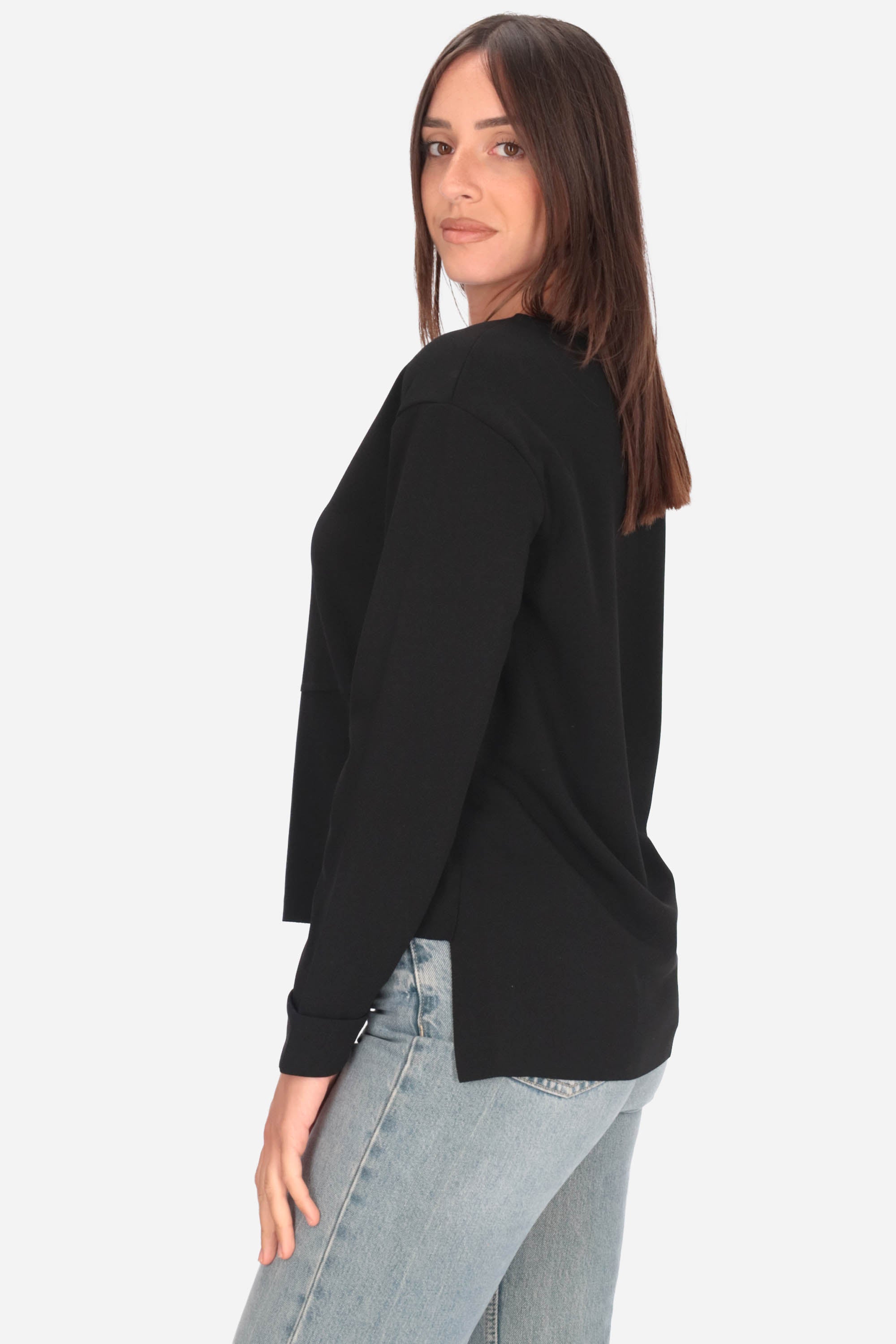 NERO | LE SARTE DEL SOLE - D M3570 Maglia