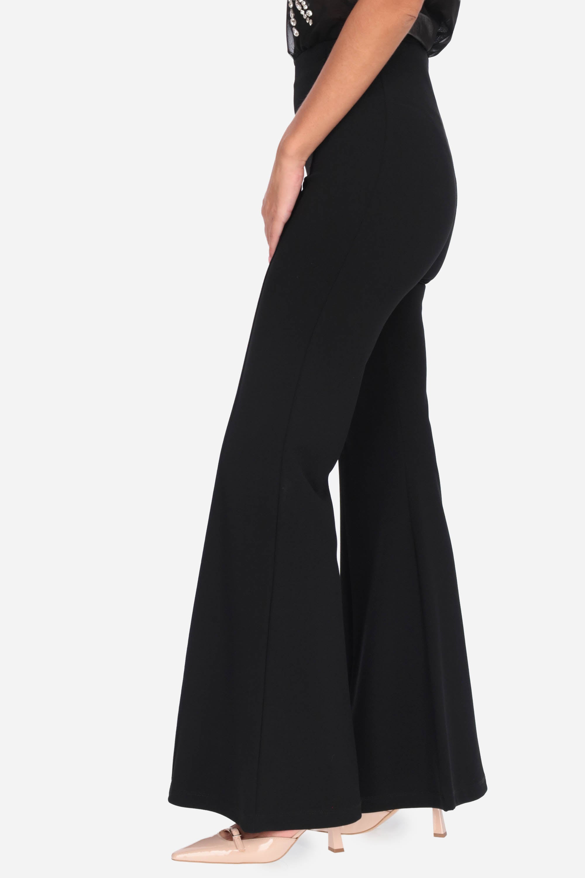 NERO | LE SARTE DEL SOLE - D P3571 Pantalone