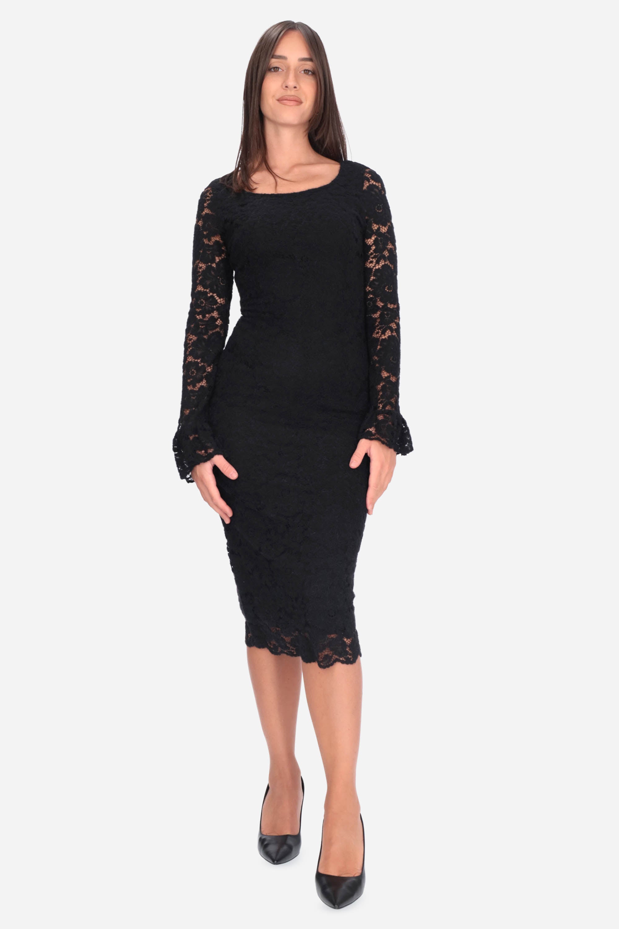 NERO | LE SARTE DEL SOLE - D A3685 Abito