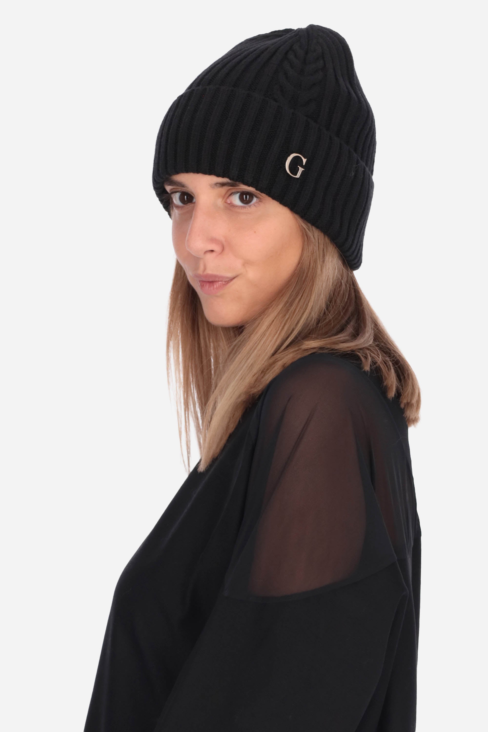 NERO | GUESS - D AW5381POL01 Cappello