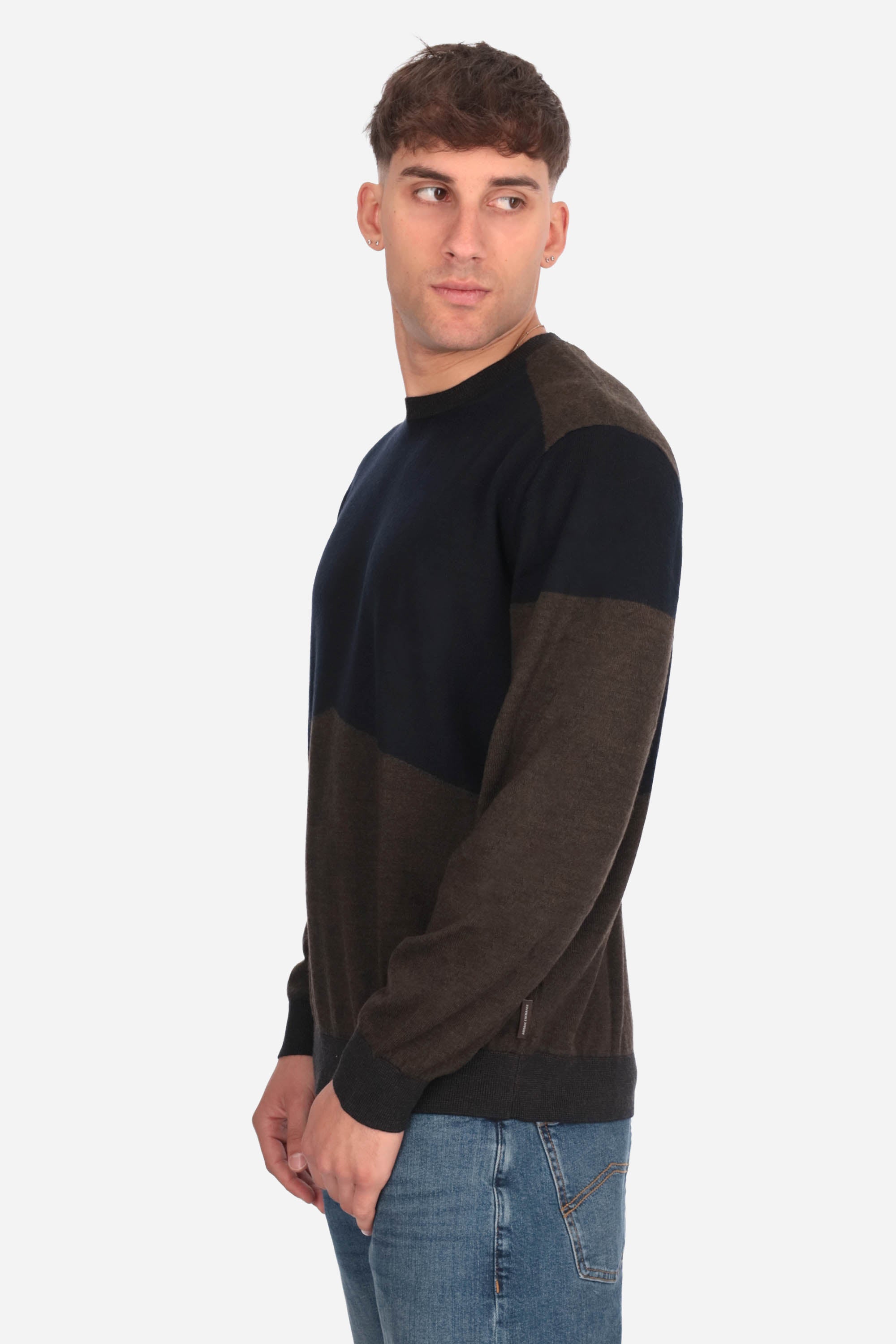 BLU | ARMANI EXCHANGE - U XM000901 Maglia