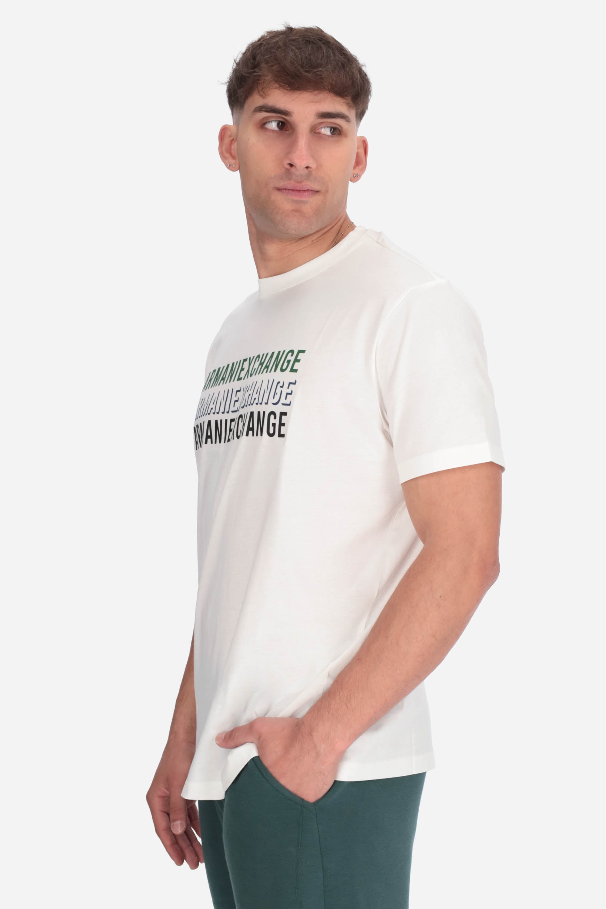 BIANCO | ARMANI EXCHANGE - U XM001444 T-shirt