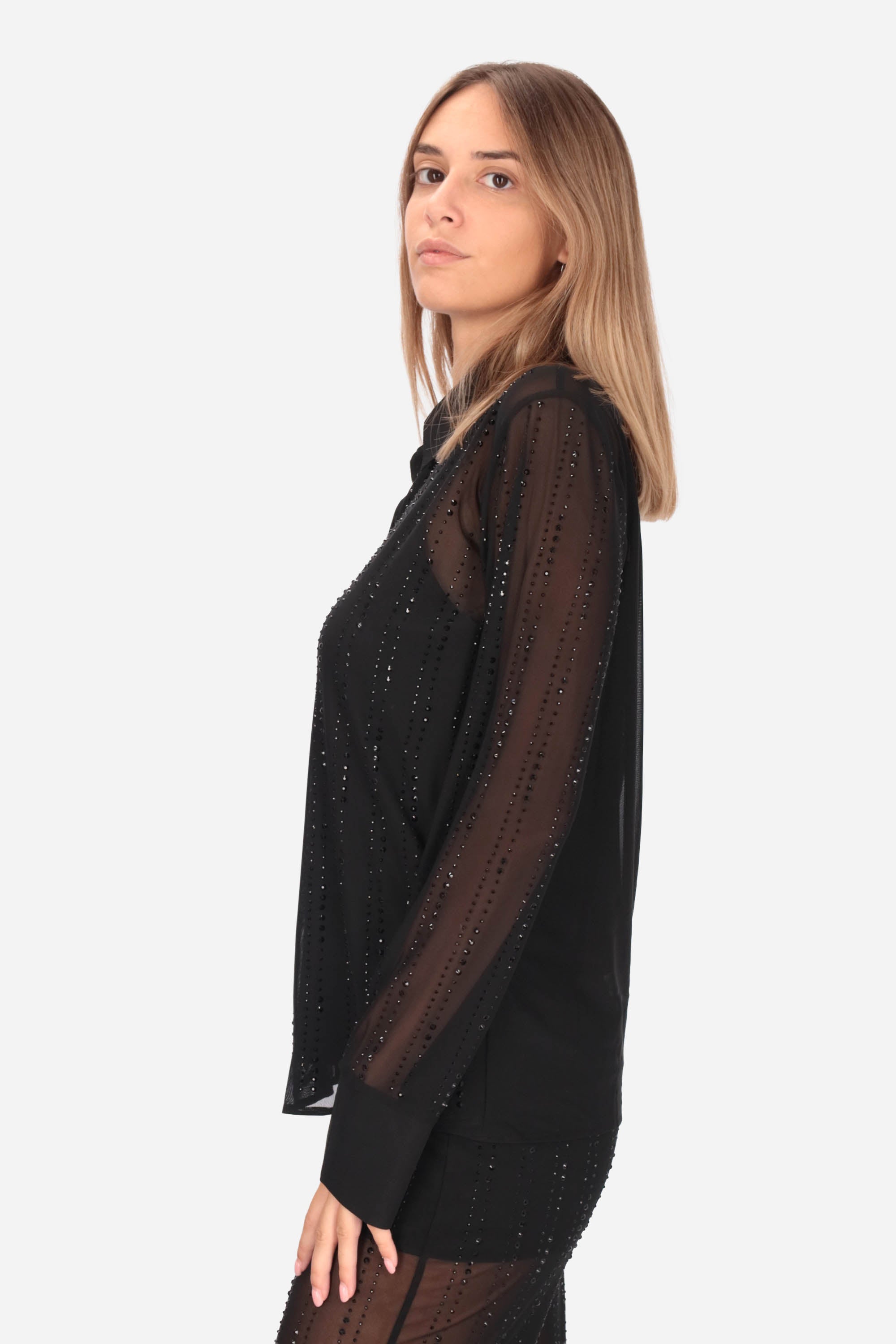 NERO | LIU JO - D CF5056J4966 Camicia