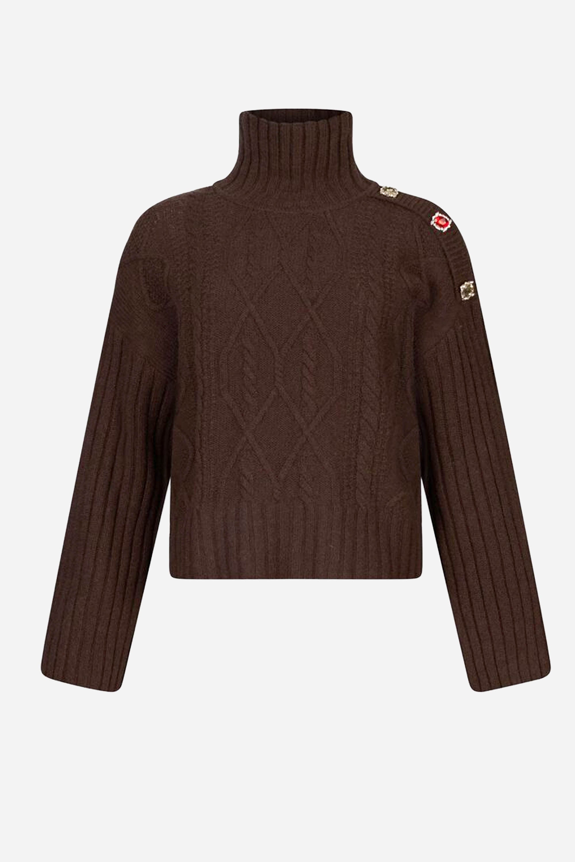 MARRONE | LIU JO - D MF5425MS040 Maglia