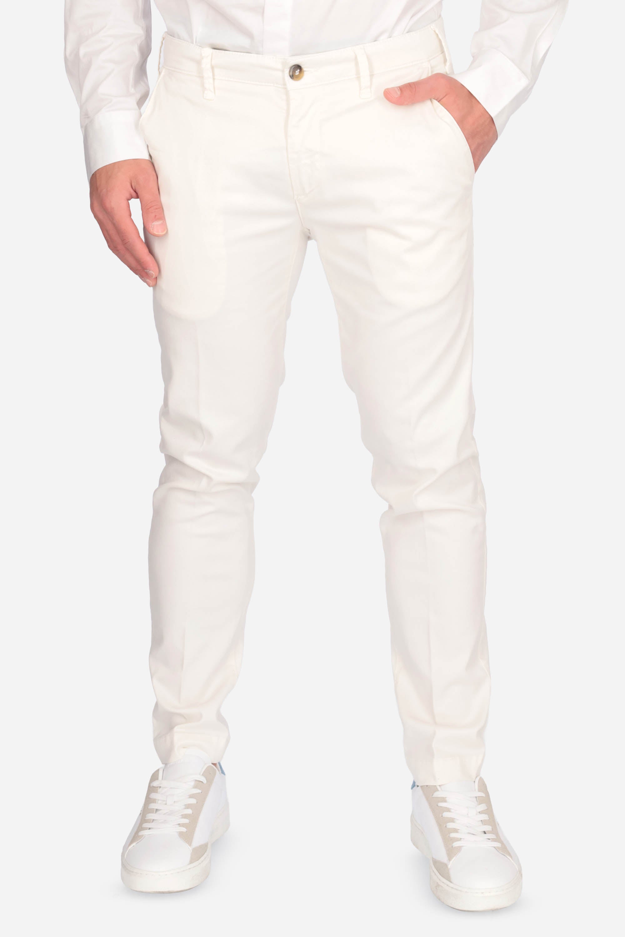 BIANCO | PI.ZETA.ONE - U PZV94/52056 Pantalone