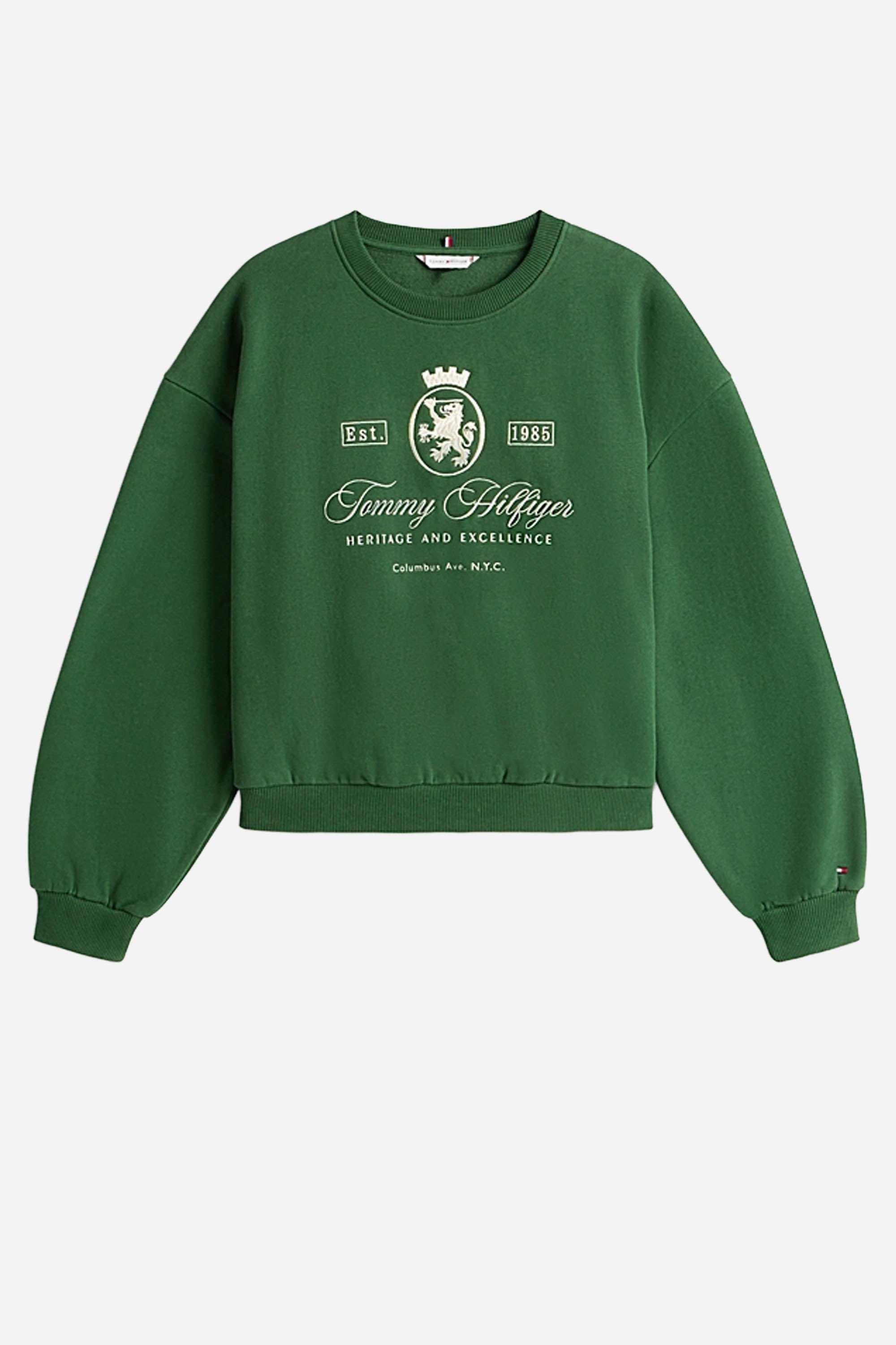 VERDE | TOMMY HILFIGER - D 0WW46128 Felpa