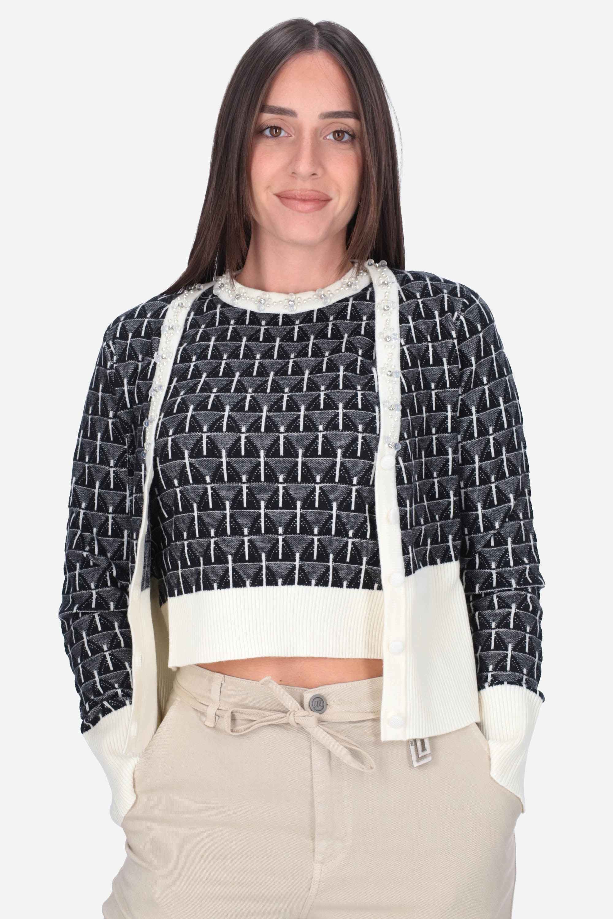 LE SARTE DEL SOLE - D PSM457 Cardigan