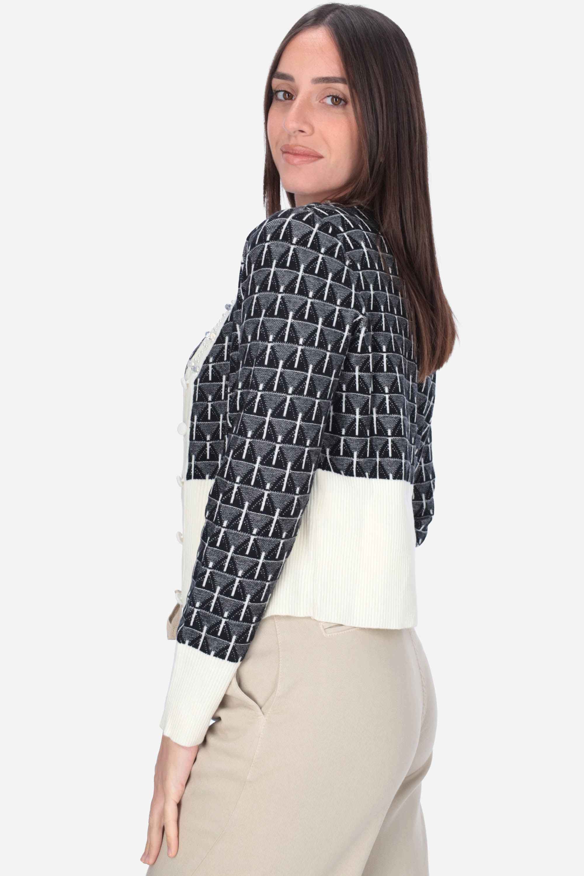 LE SARTE DEL SOLE - D PSM457 Cardigan