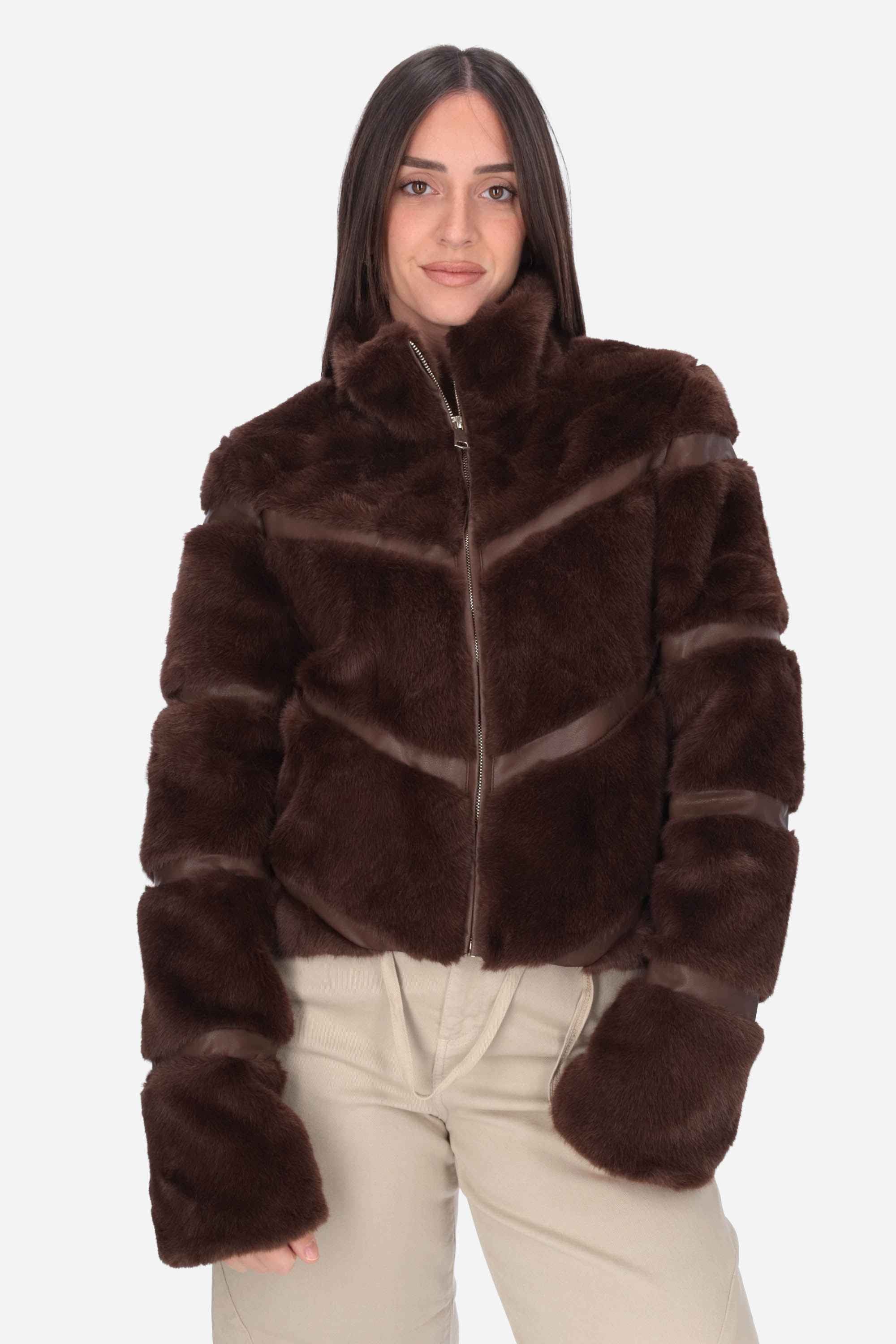 LE SARTE DEL SOLE - D PSM459 Pellicciotto