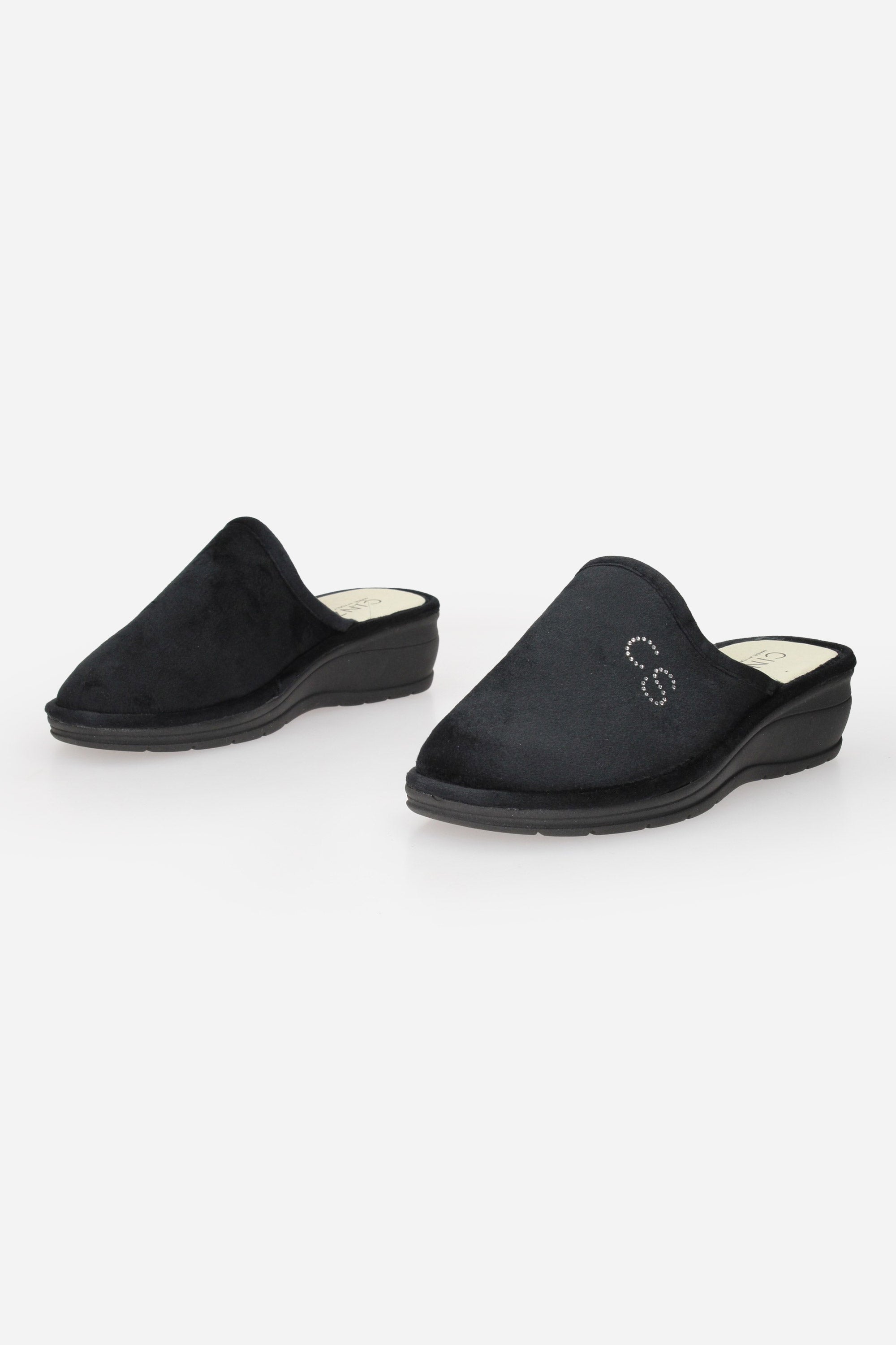 NERO | CINZIA SOFT - D NG730 Pantofola