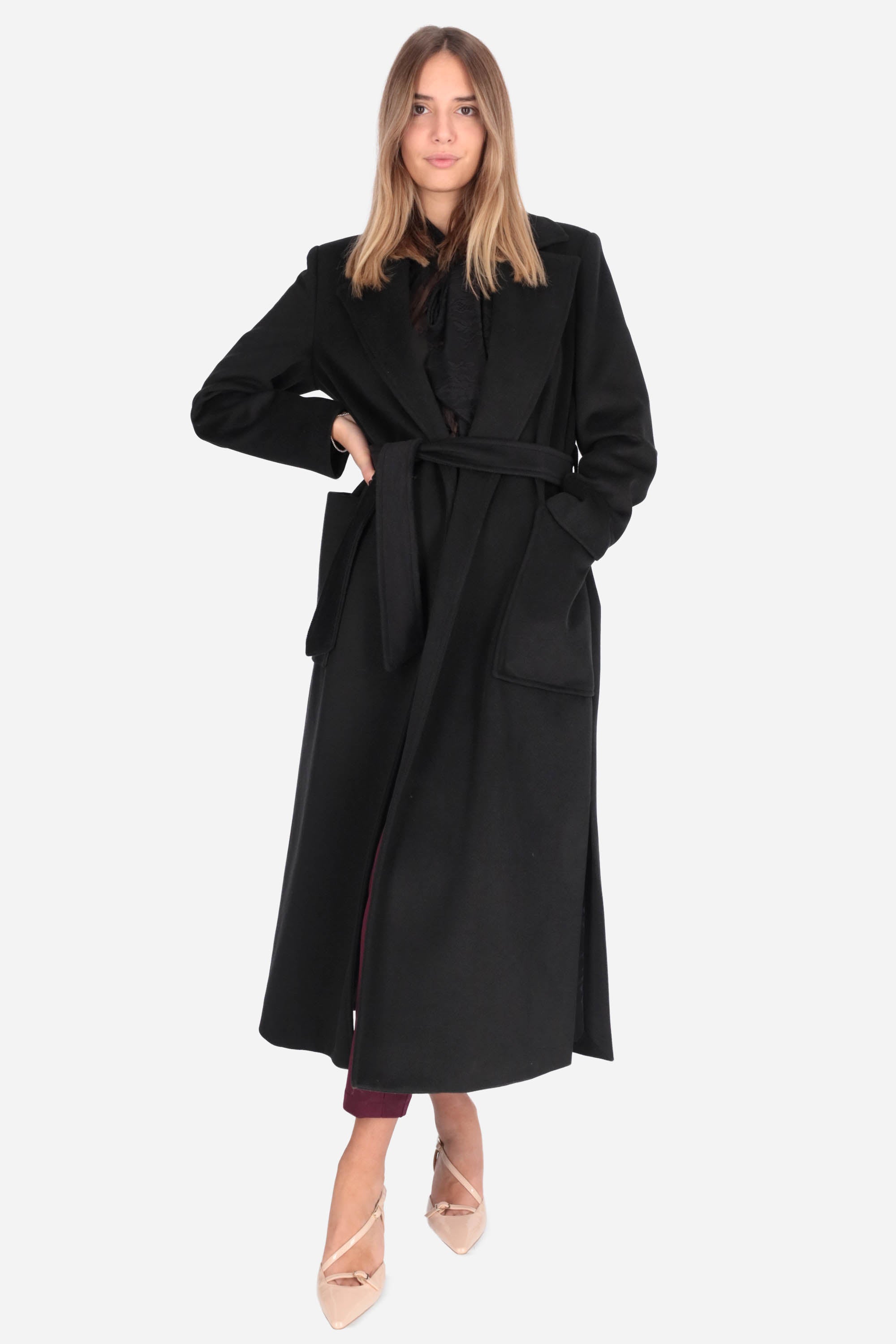 NERO | SPAGO DONNA - D CS15 Cappotto