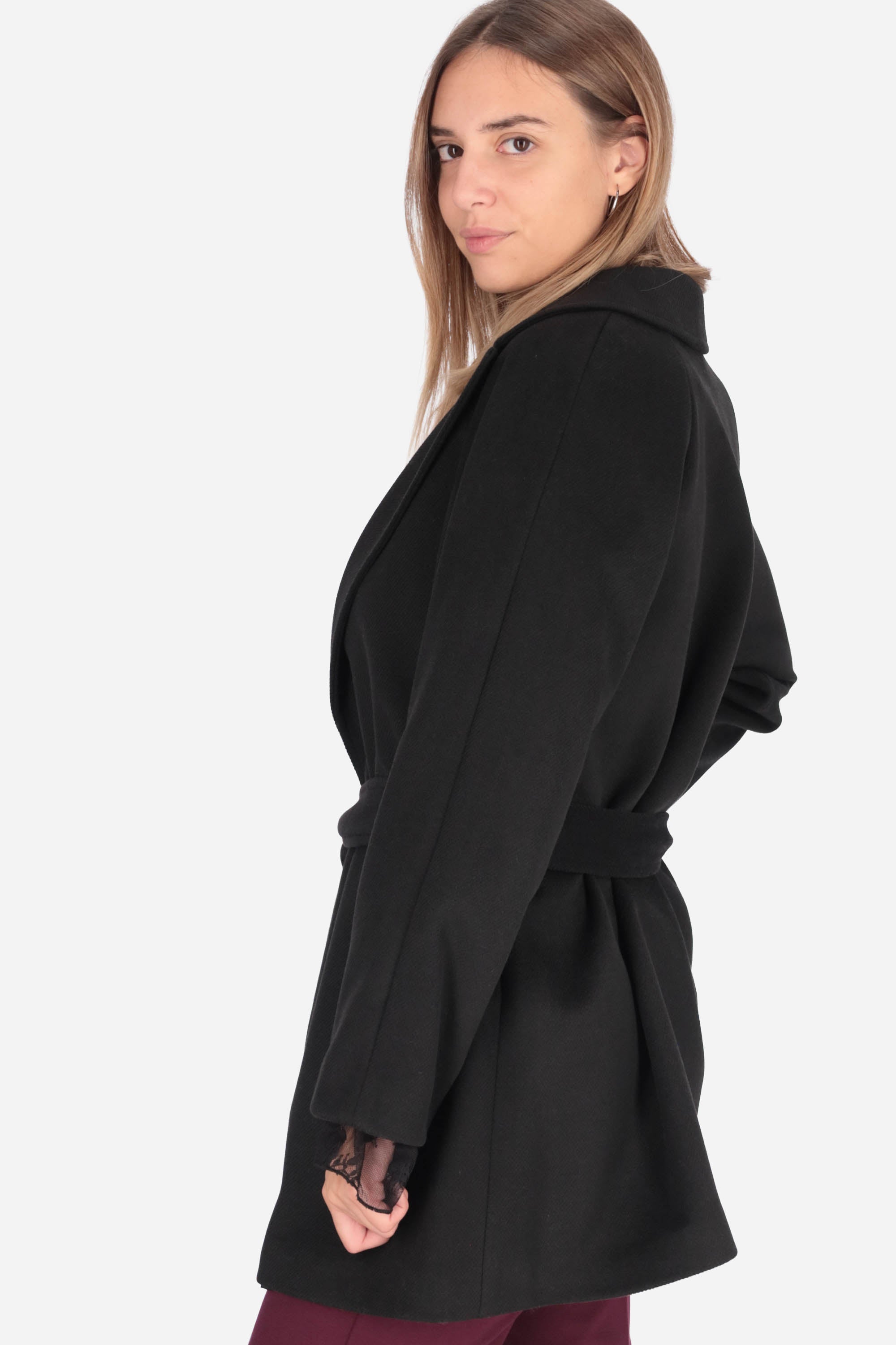 NERO | SPAGO DONNA - D CS12 Cappotto